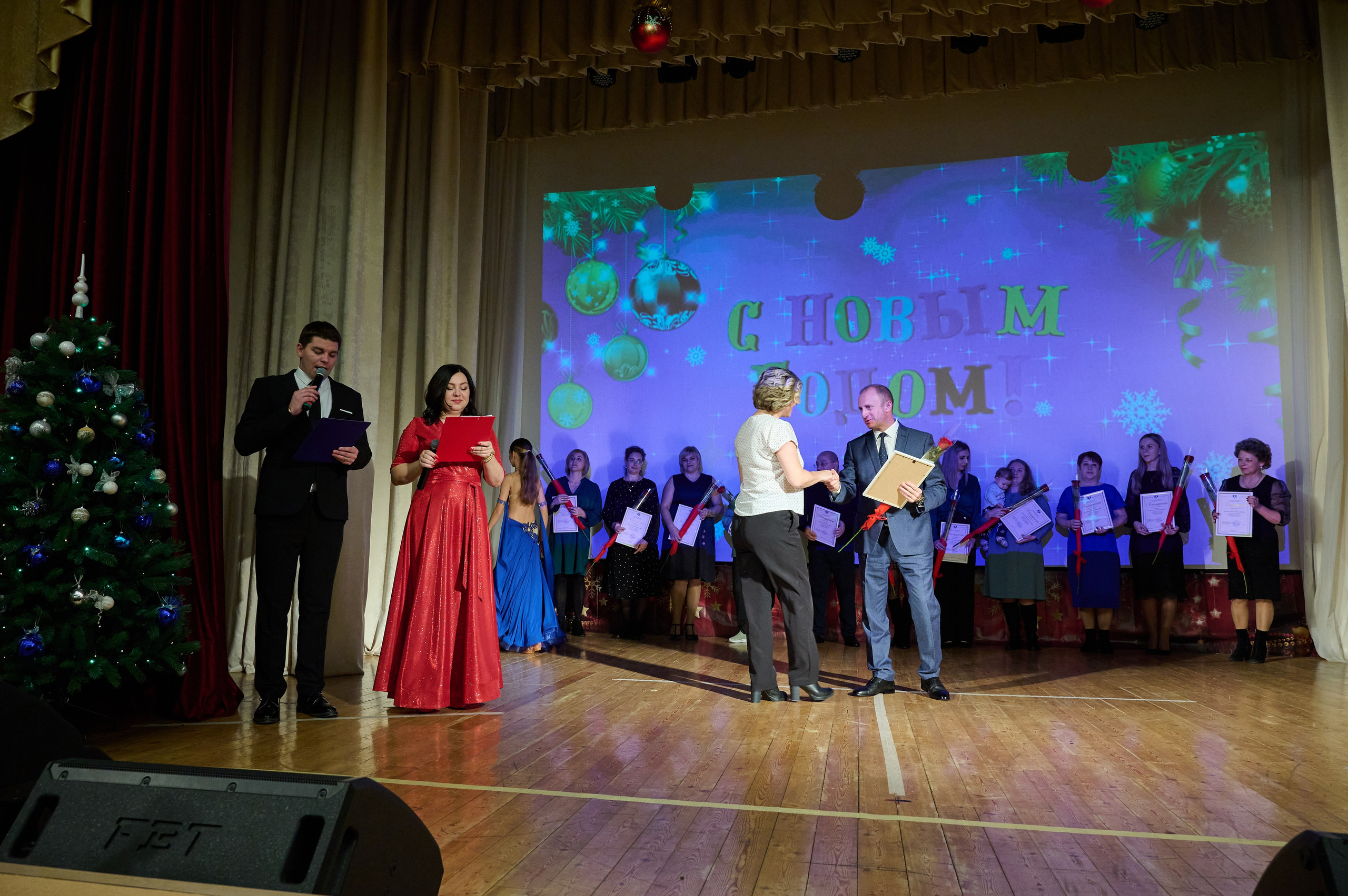 Новогодний концерт. Жизнь курорта Кабардинка в фотографиях