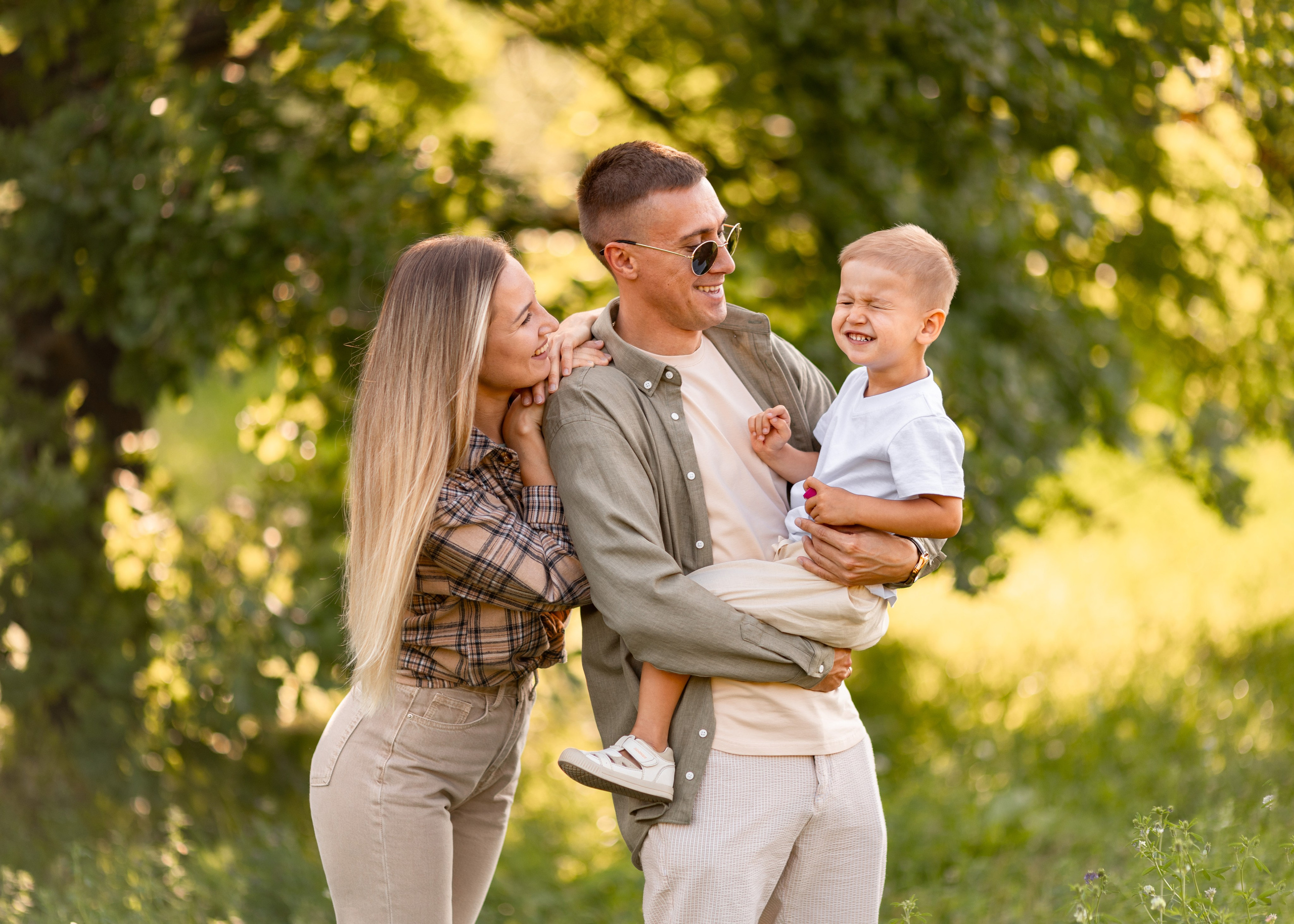 Анна, Денис, Егор. Семейный фотограф В Москве Александра Дейкун