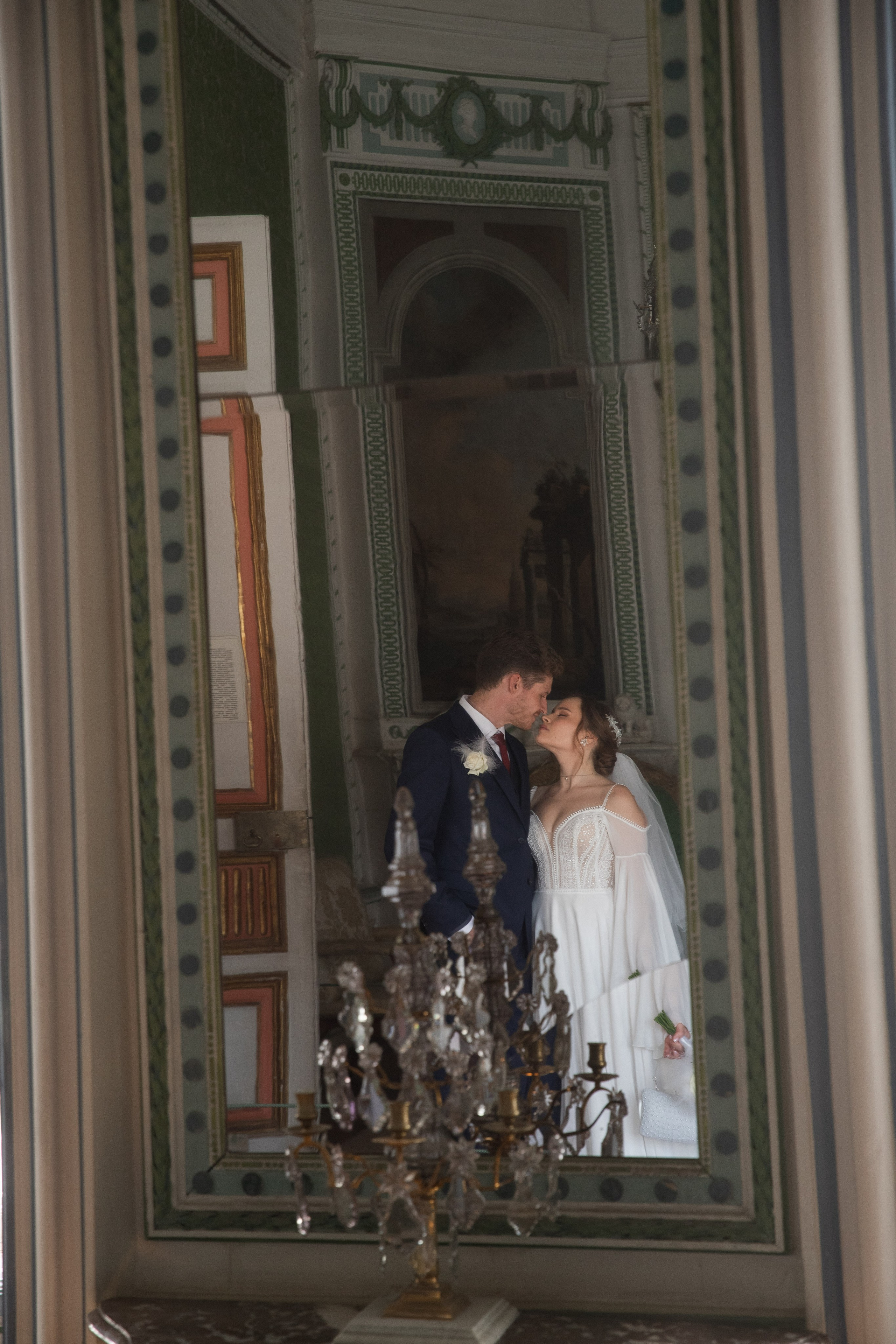 Летняя свадьба в Кусково. Свадебный и портретный фотограф в Москве Мария Кравченко