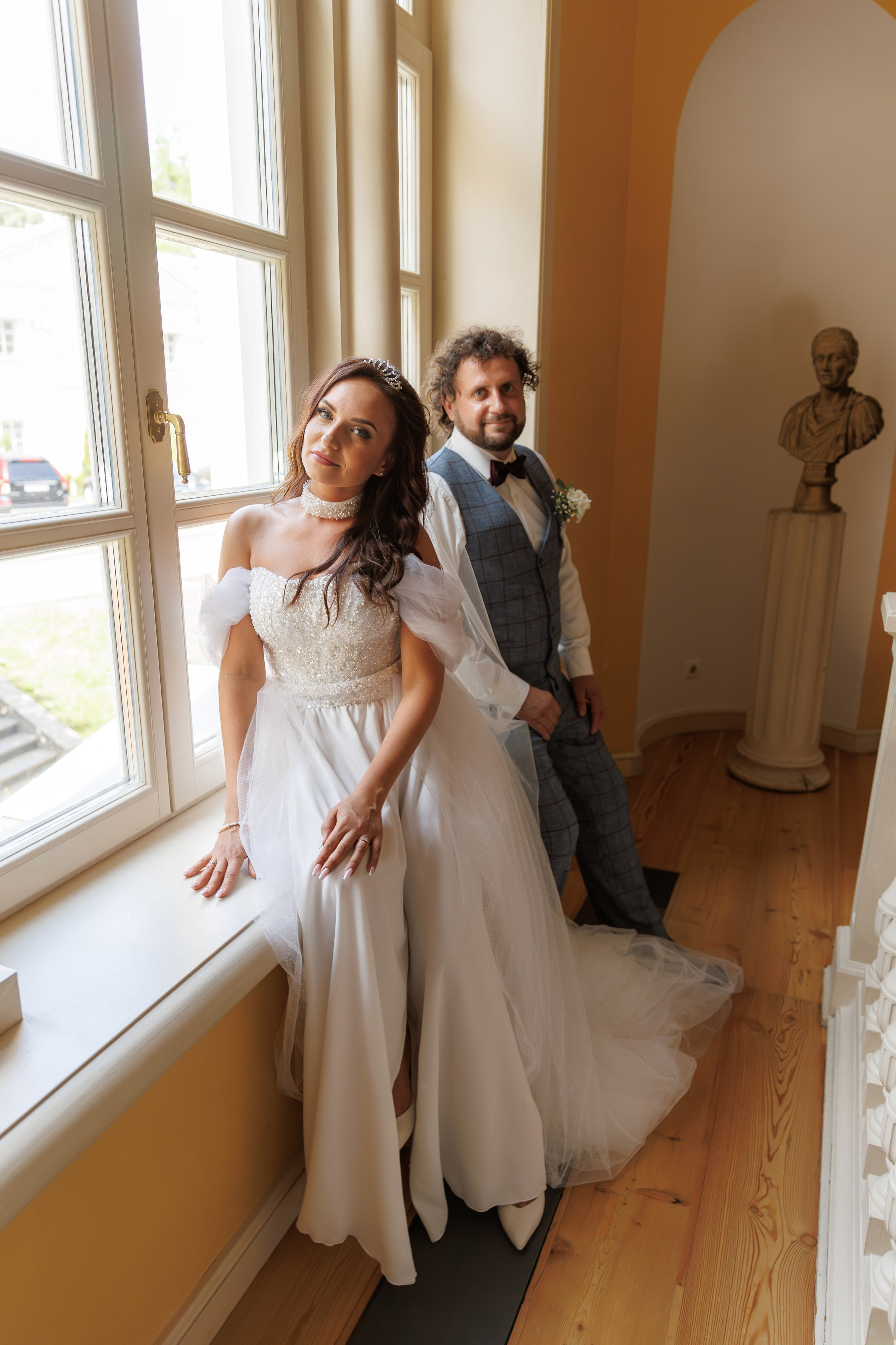 Регистрация брака в усадьбе Муравьевых-Апостолов. Свадебный фотограф Москва и МО Сергей Киржаев