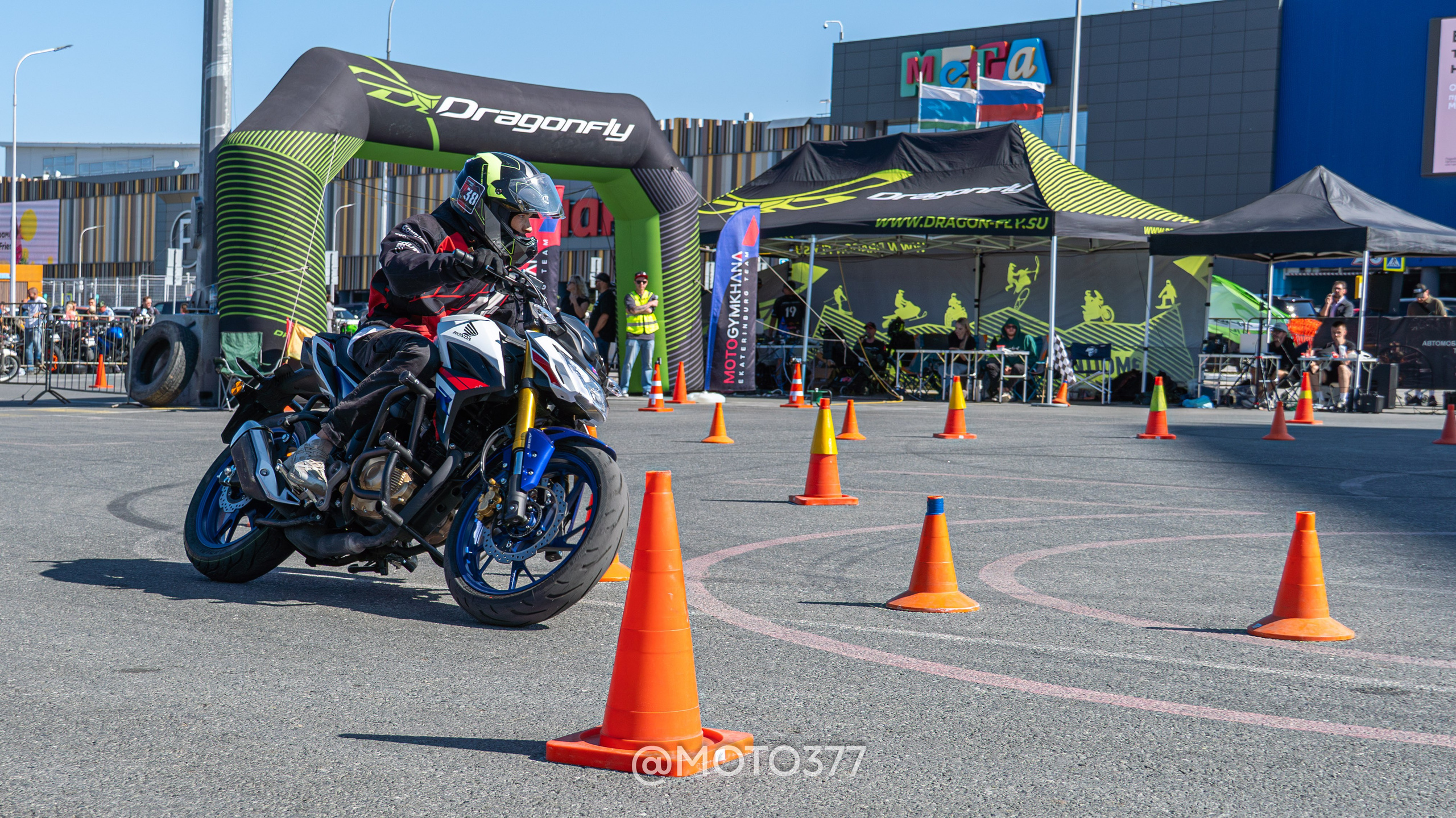 Motogymkhana CUP 1 Ekat 2025. Moto377