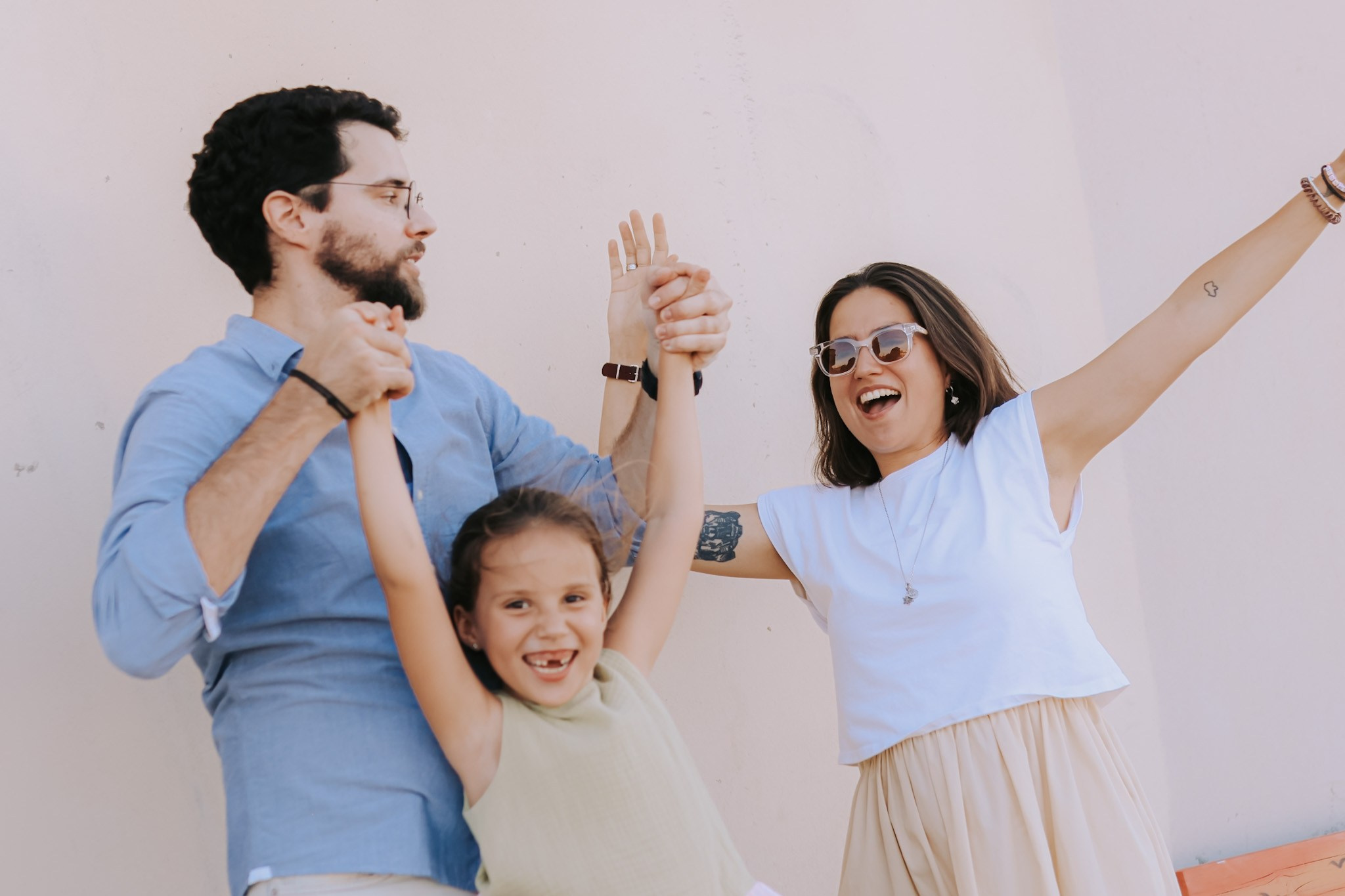 Zhenya, Alina and Sophie. Photographer in Israel Alice Milchin