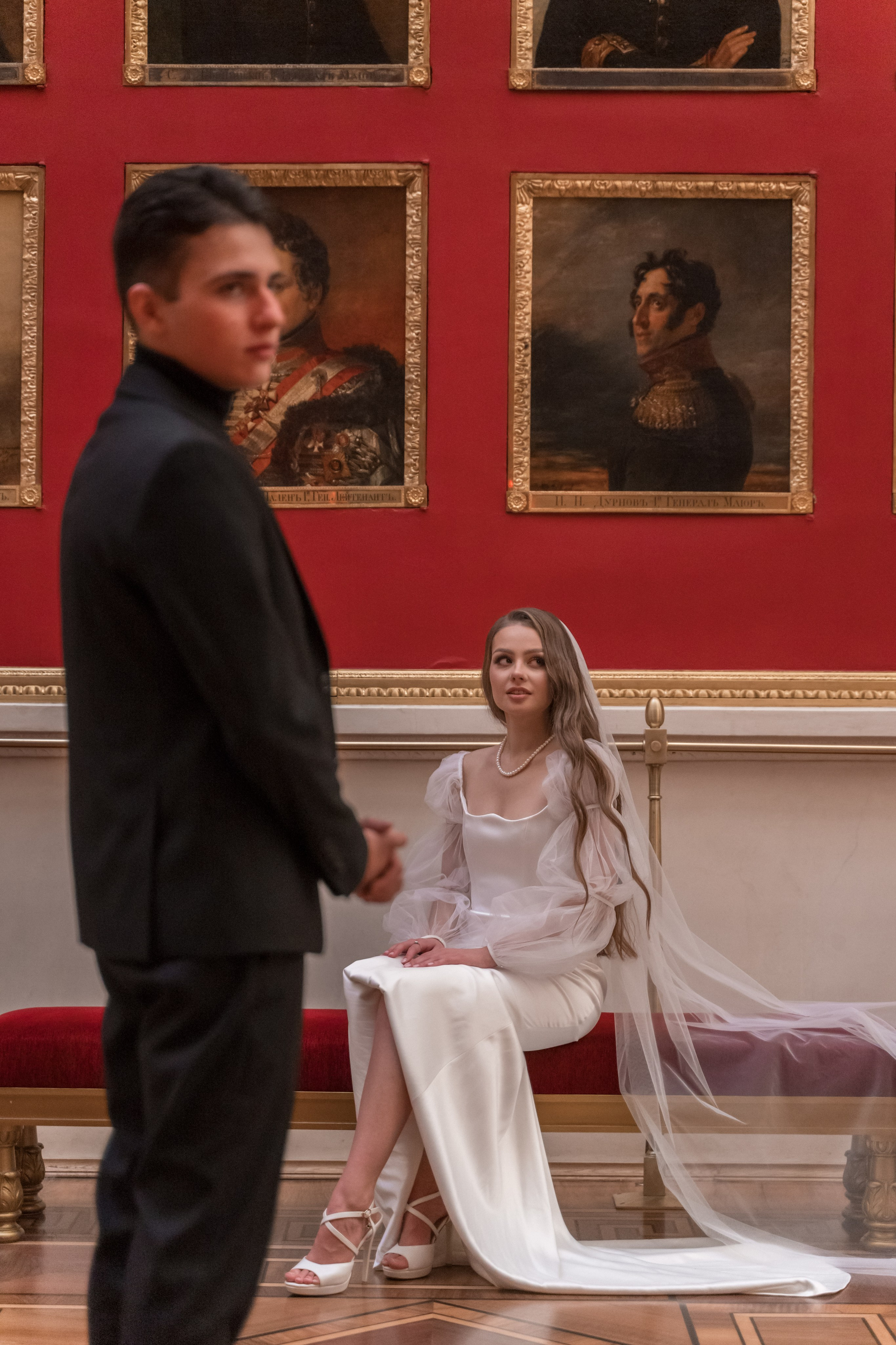 Фотосессия в Эрмитаже упрекрасно передаст Ваш стиль свадьбы!