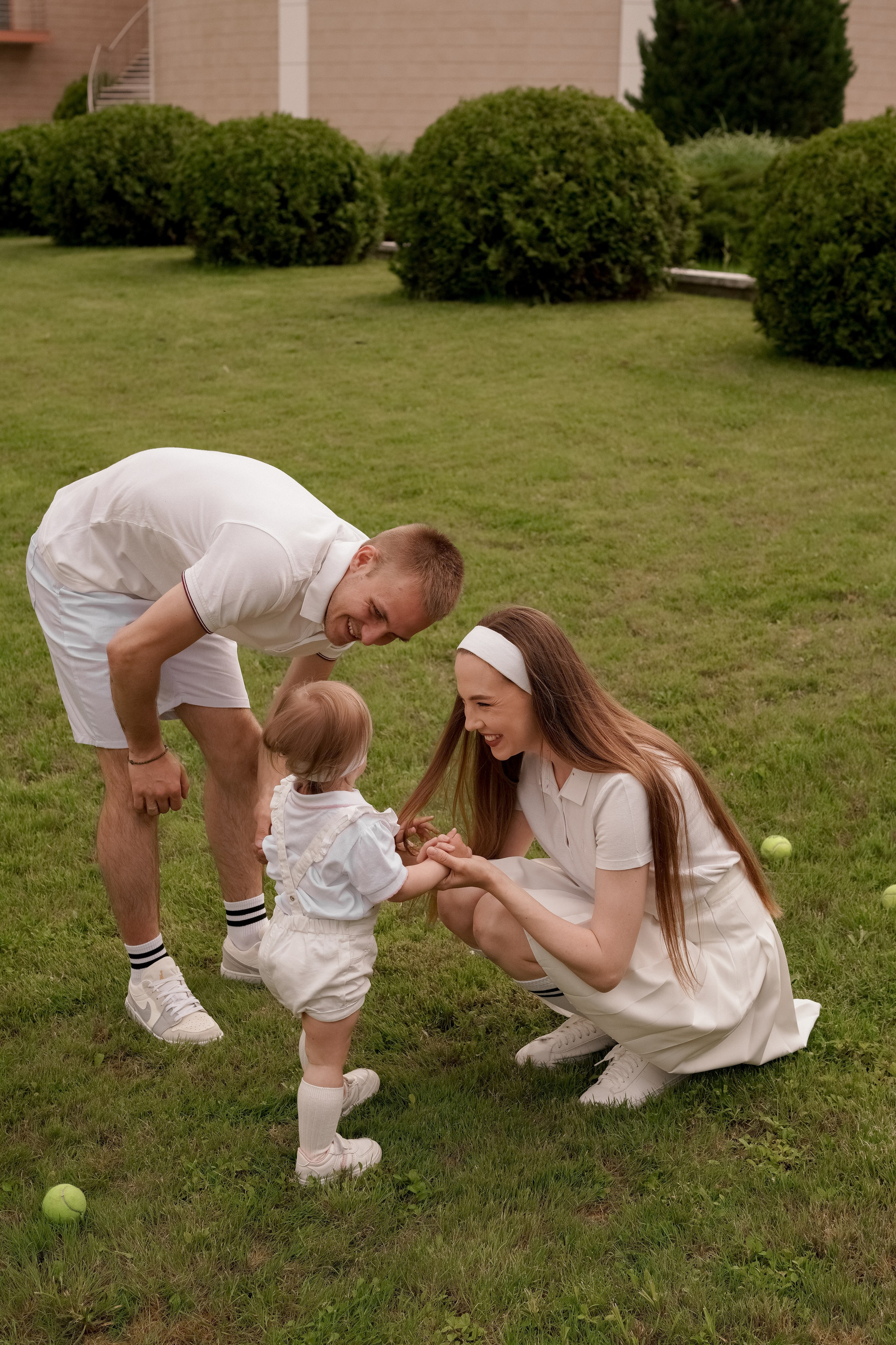 Теннис с семьей. Свадебный и семейный фотограф Афанасьева Анна в Кисловодске