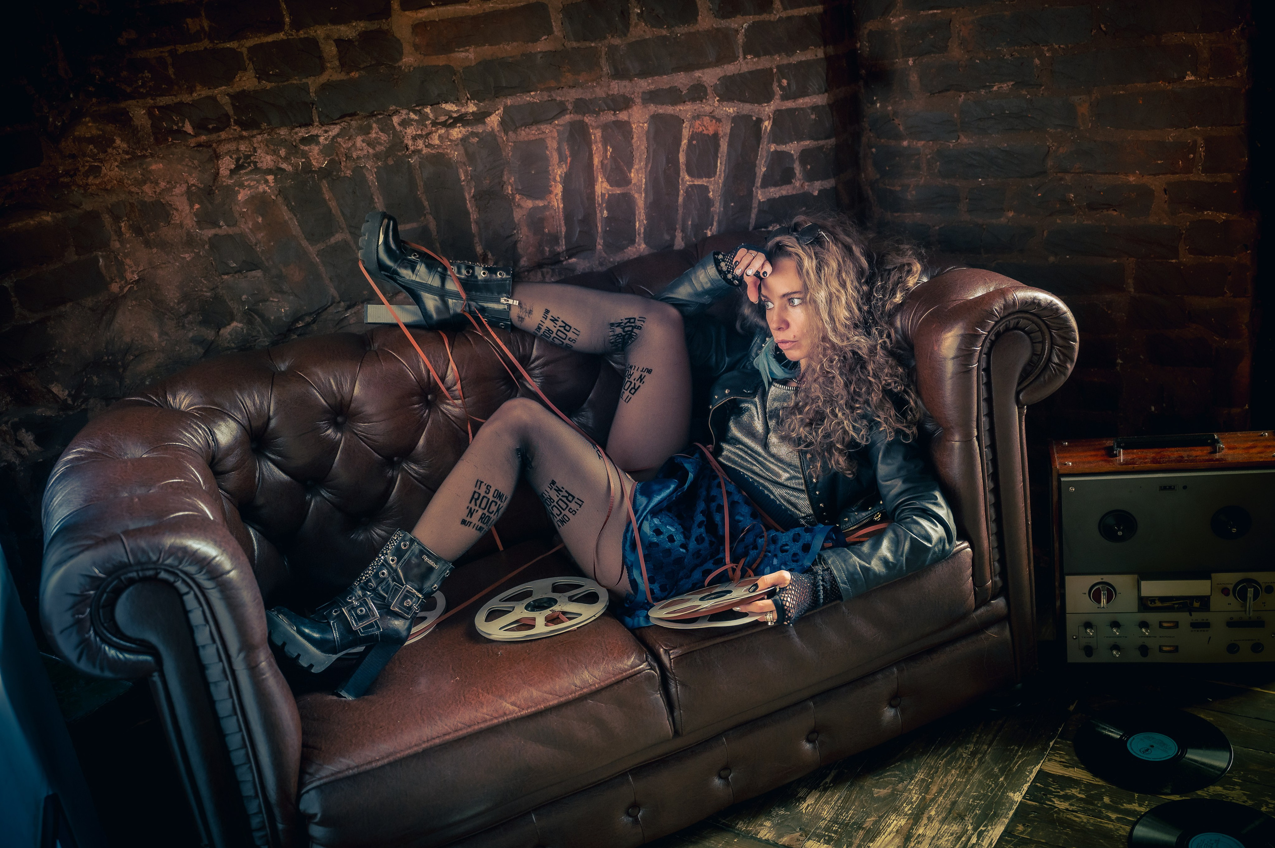 Маша Rock. Фотограф Алиса Канцибер. Москва. Портрет, семейное фото, свадьбы