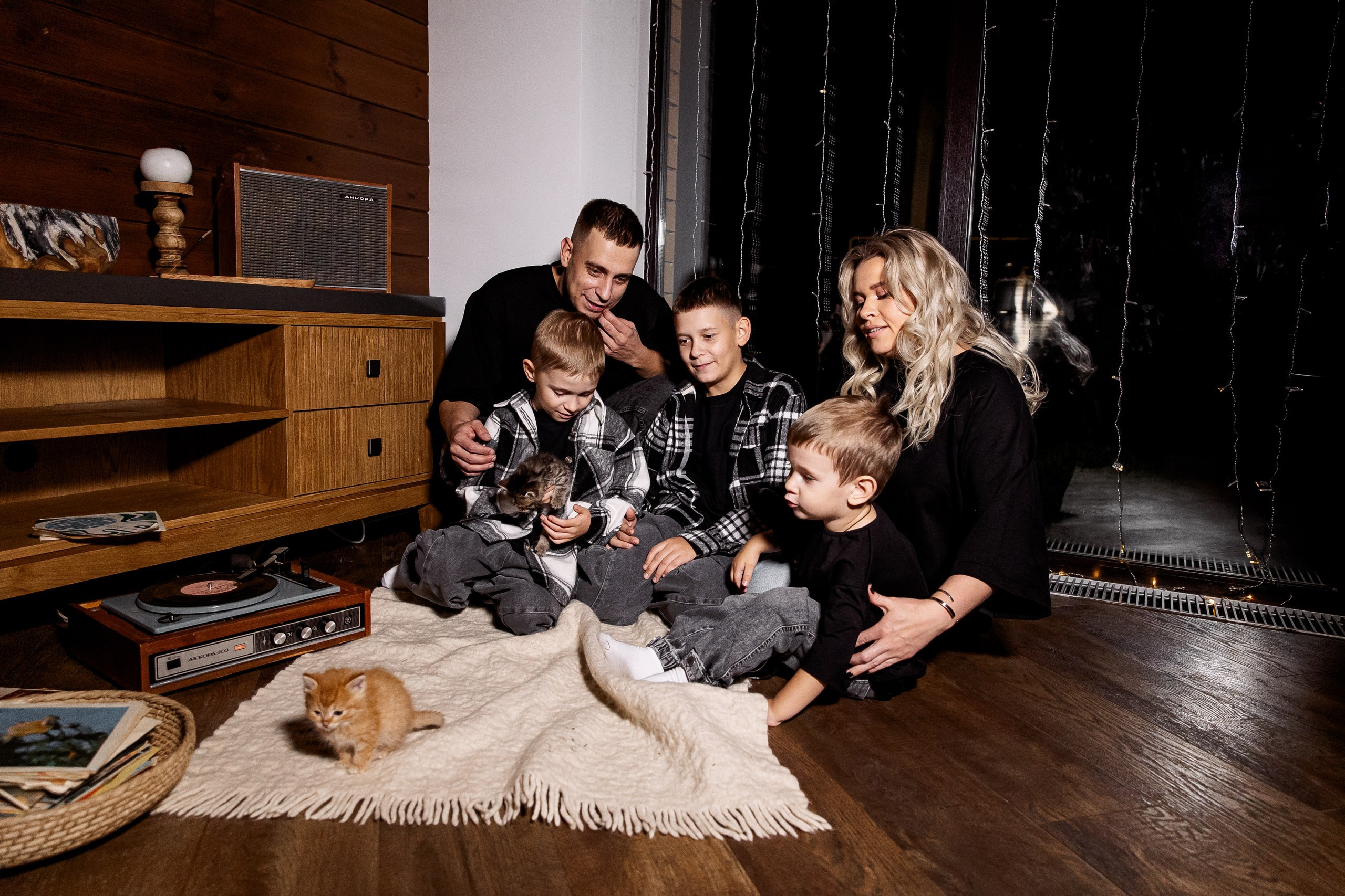 Эдуард и Дарья с сыновьями. Свадебный и семейный фотограф в Челябинске Юлия Ишимова