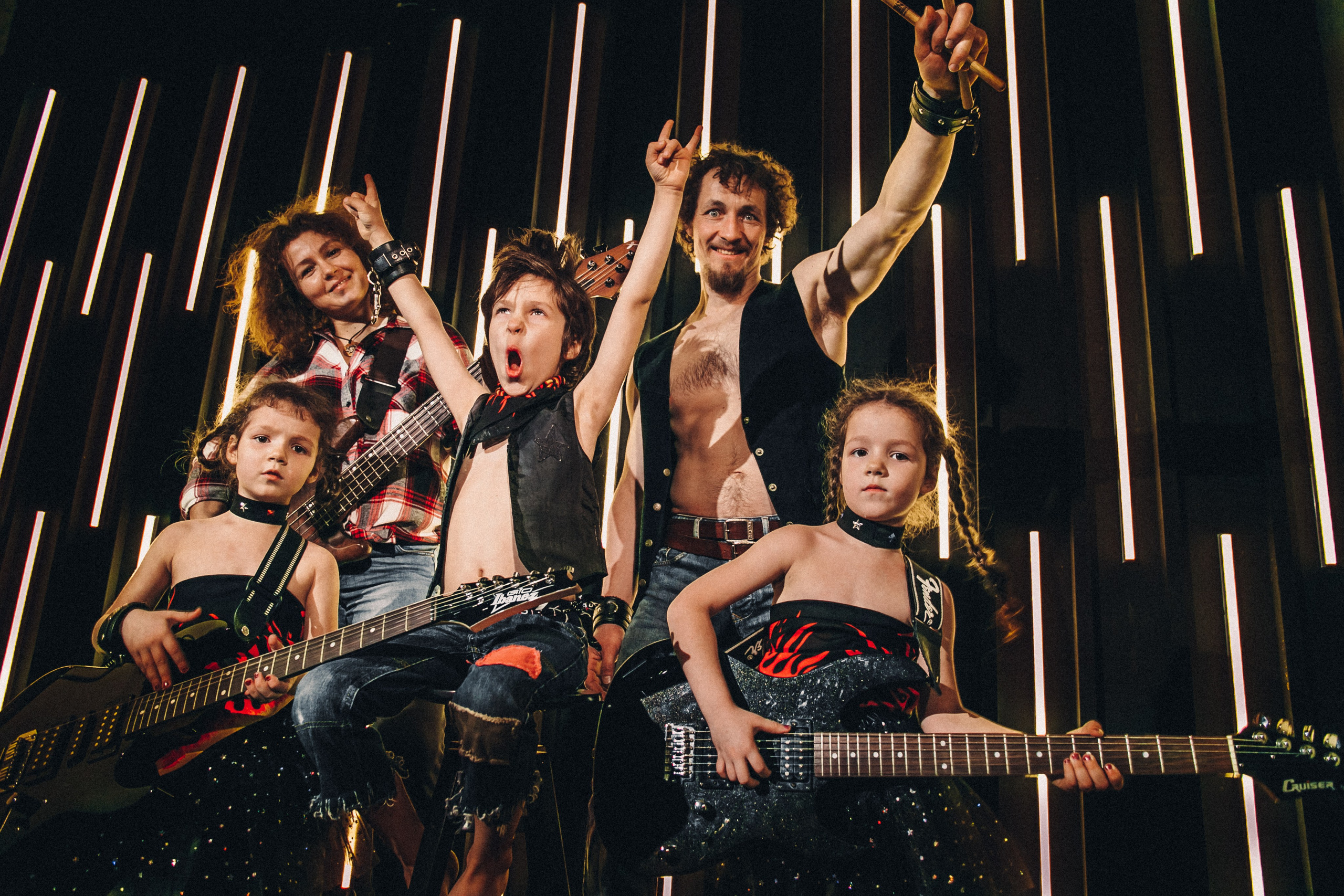 Семейная новогодняя фотосессия Самара. Фотограф Сергей Логинов