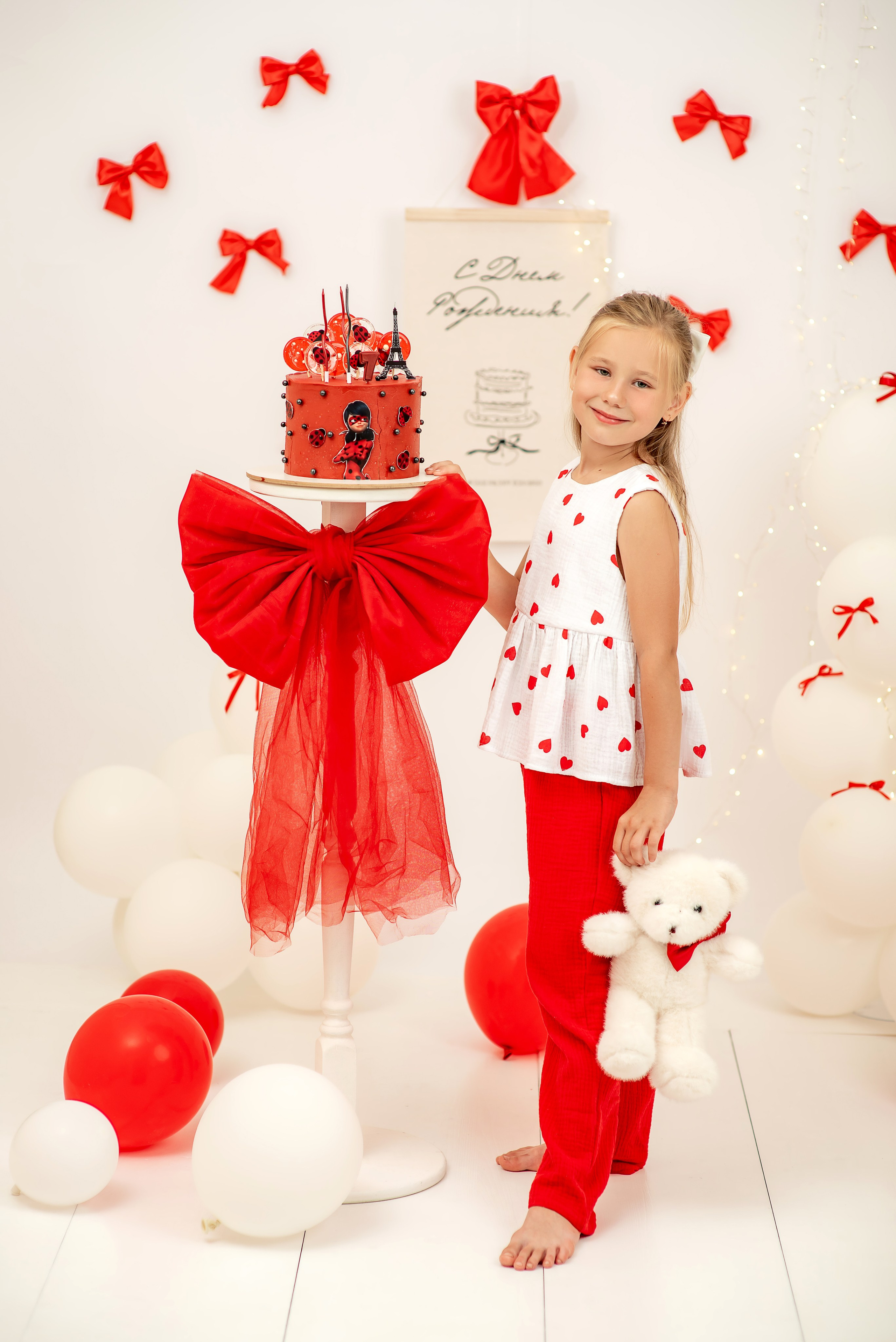 День рождение Елизоветы 7 лет. Семейный и детский фотограф Наталья Горда