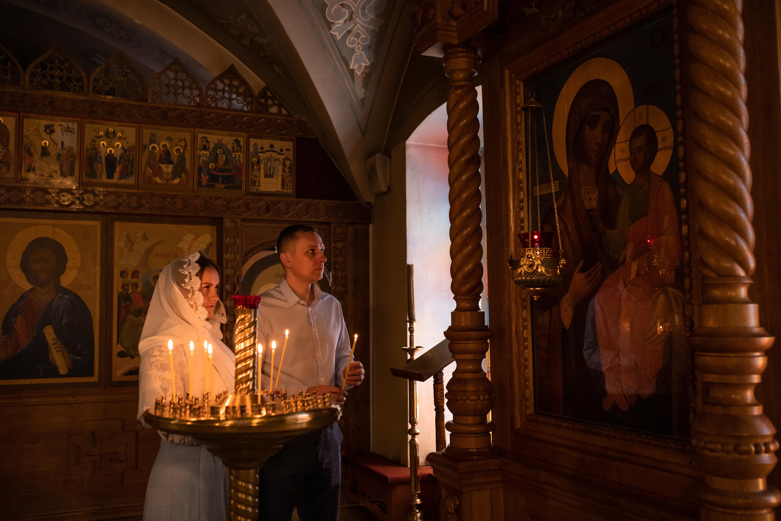 Крещение Катюши. Женский семейный фотограф Тула Москва Захарова Анна