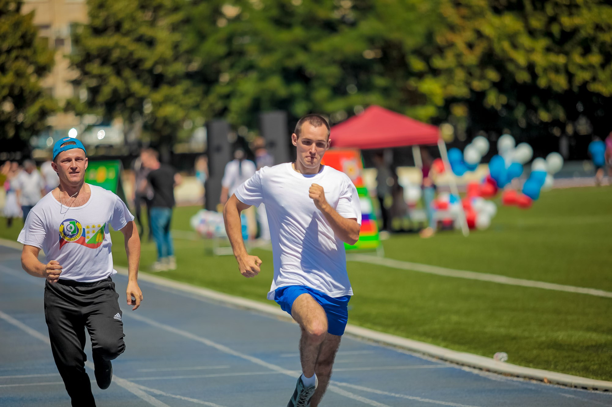 День Физкульт. Максим Матвийченко и Виктория Басова профессионалы своего дела