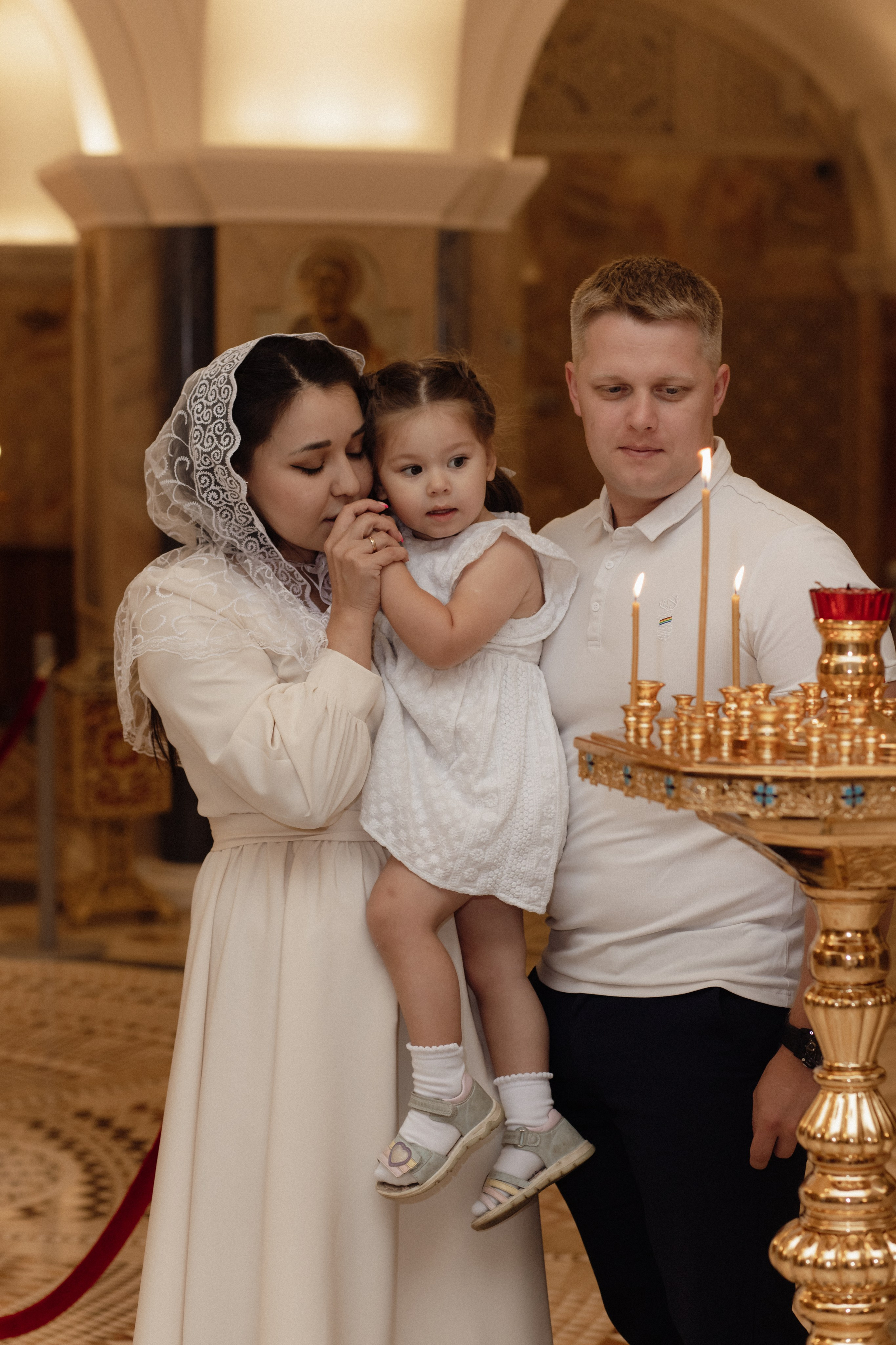 Крещение Киры. Семейный и свадебный фотограф в Челябинске Мария Леонтьева