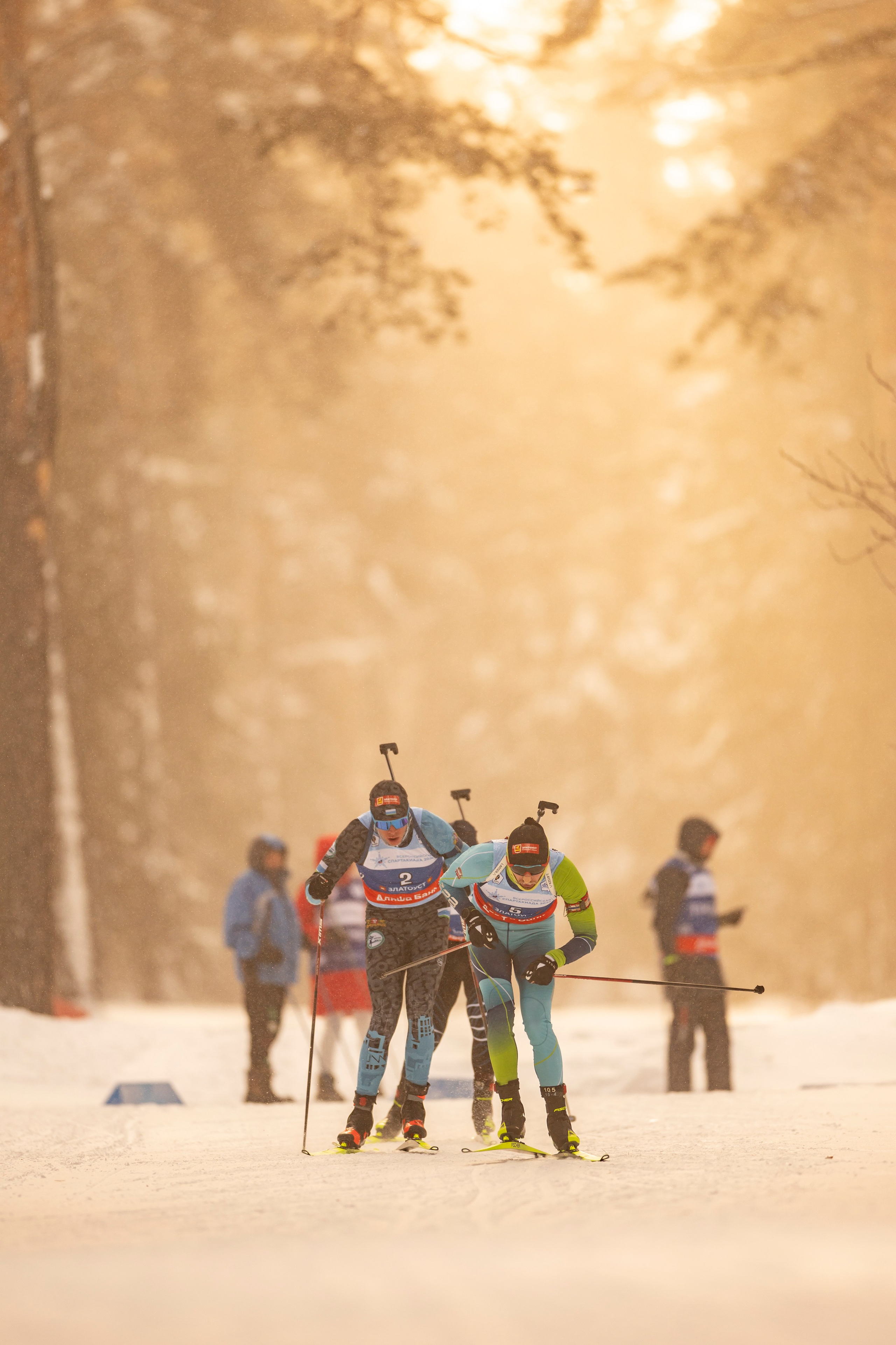 Всероссийская спартакиада по биатлону. Мужчины. Гонка преследования. Спортивный репортажный фотограф Казань Нафис Сиразетдинов