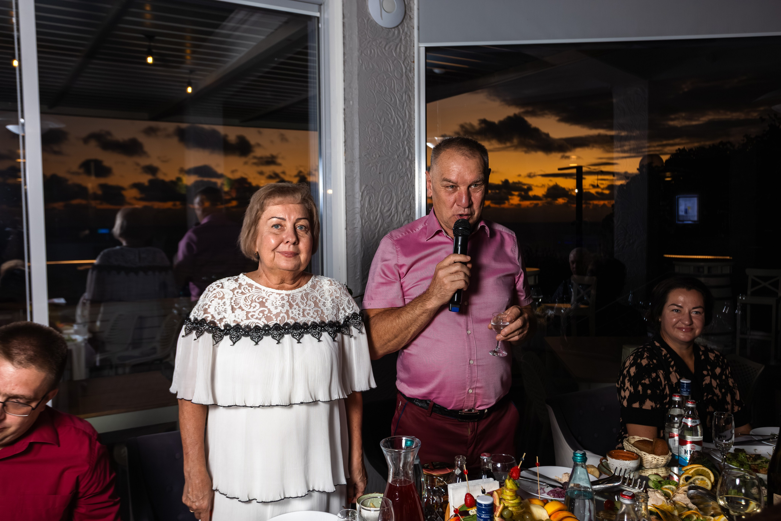 Юбилей в кафе «Парус». Репортажный фотограф Анапа