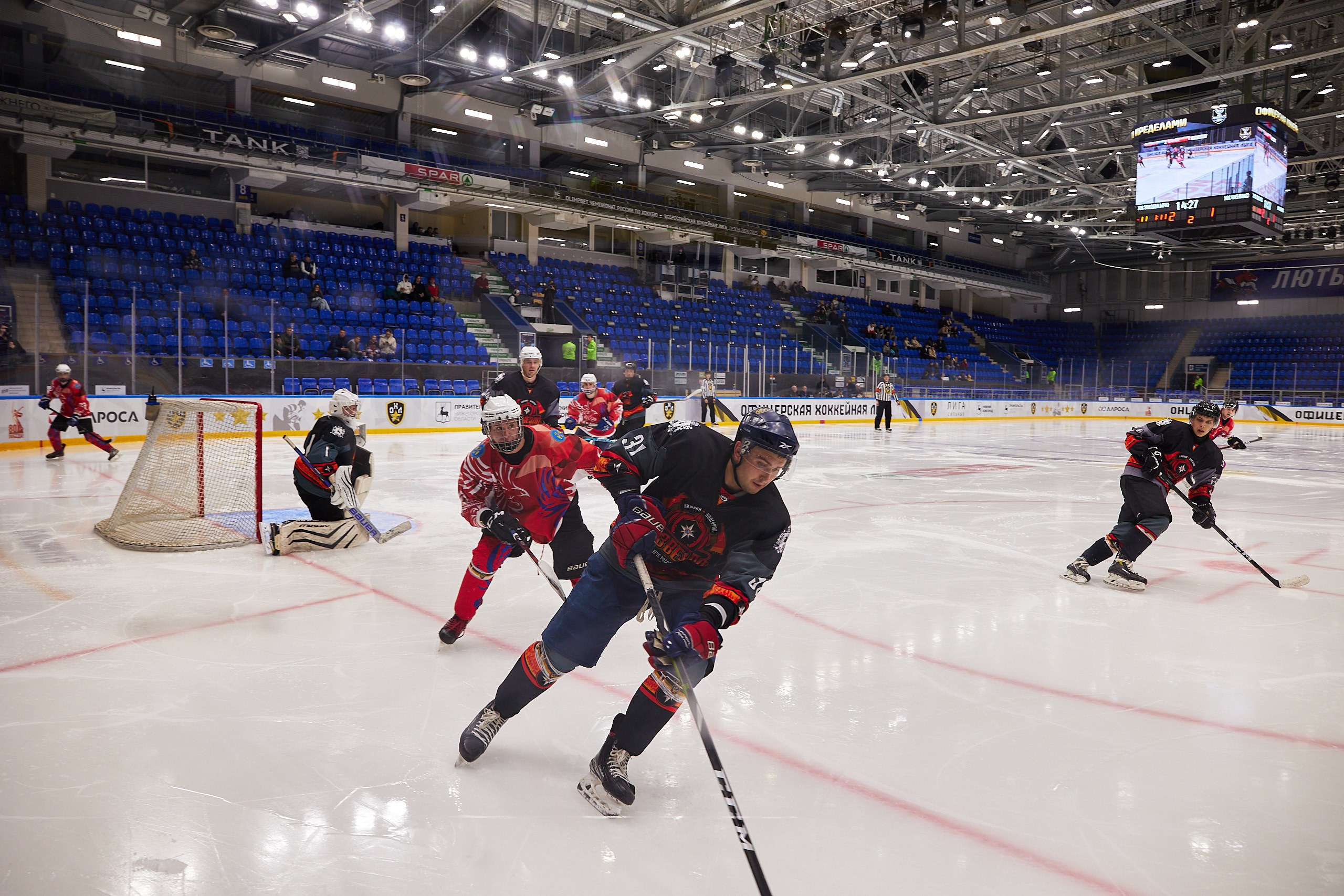 Репортаж. Офицерская хоккейная лига 2025 год. Спортивный фотограф Некрасов Денис