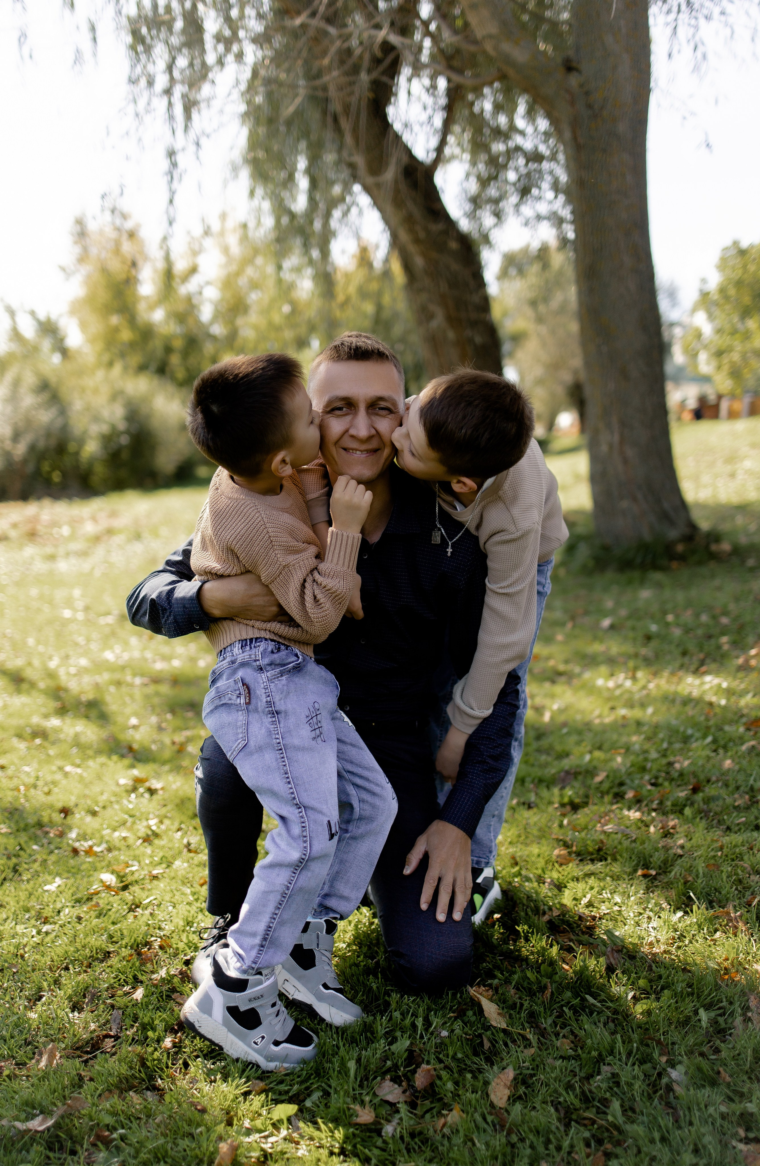 Марианна и Андрей, и их прекрасные сыновья