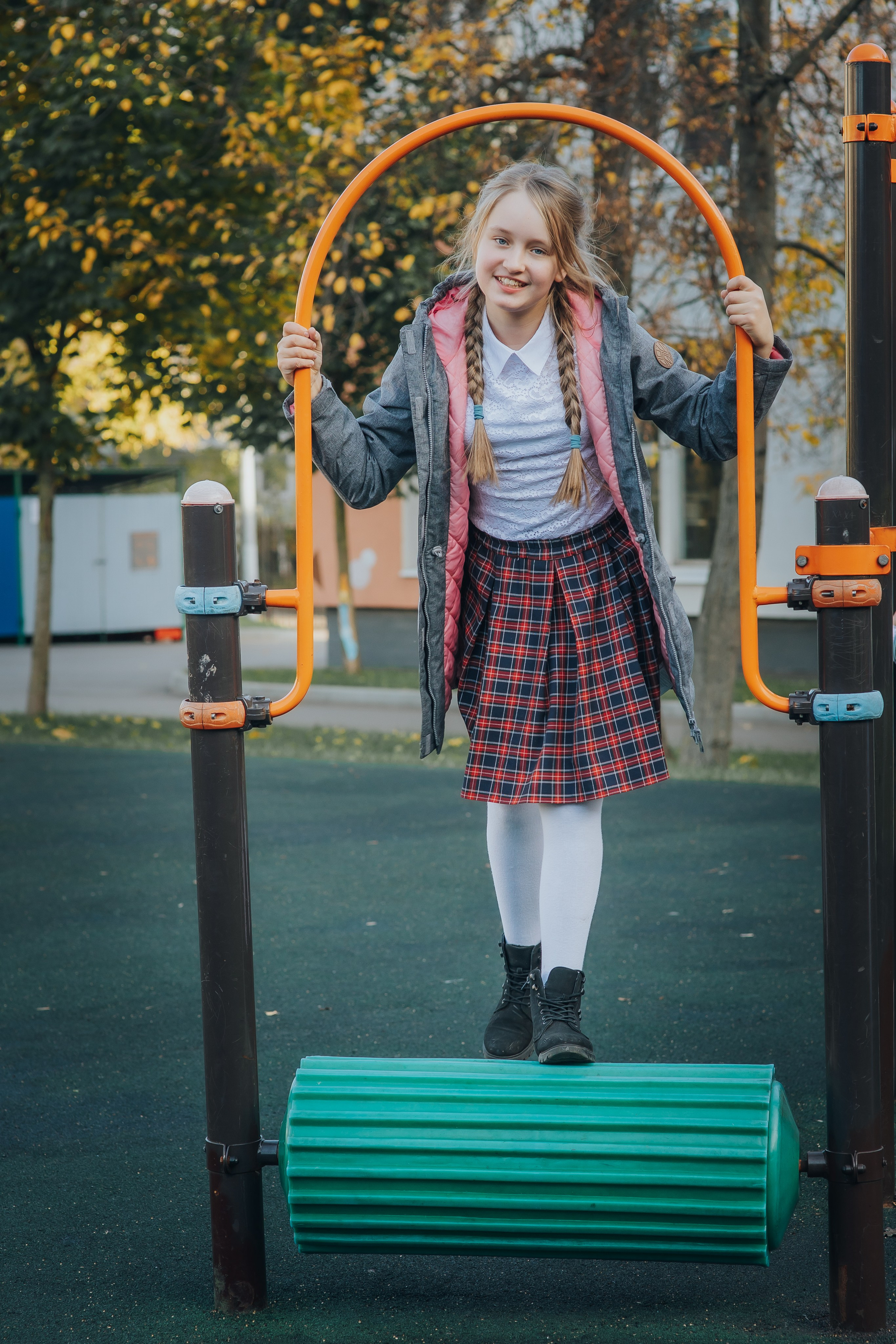Осенняя съемка 4 класса для Выпускных альбомов. Семейный фотограф в Москве Наталья Чуб, заказать Фотокнигу