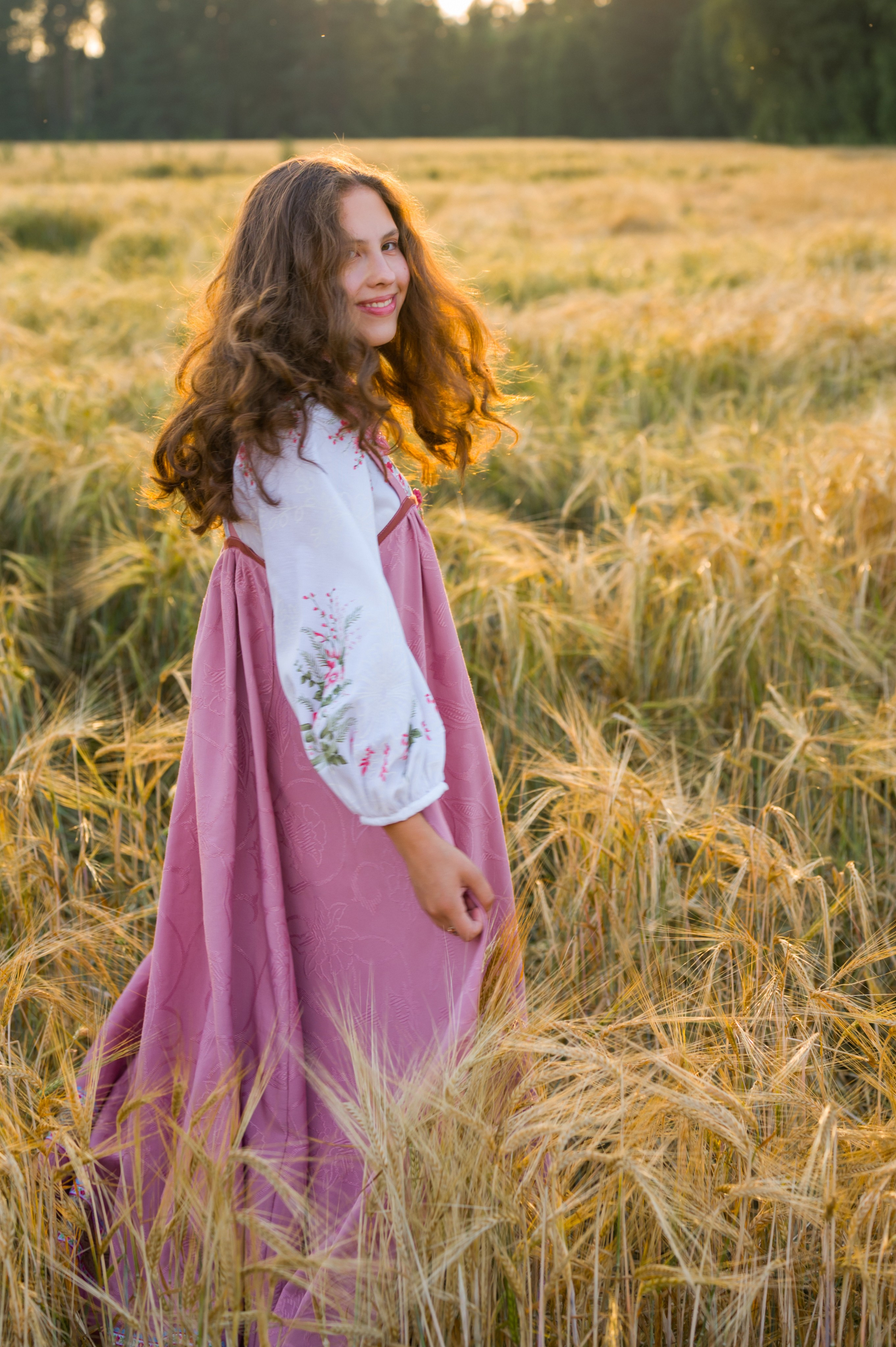 Фотосессия в русском народном костюме. Фотограф Юлия Кондратьева