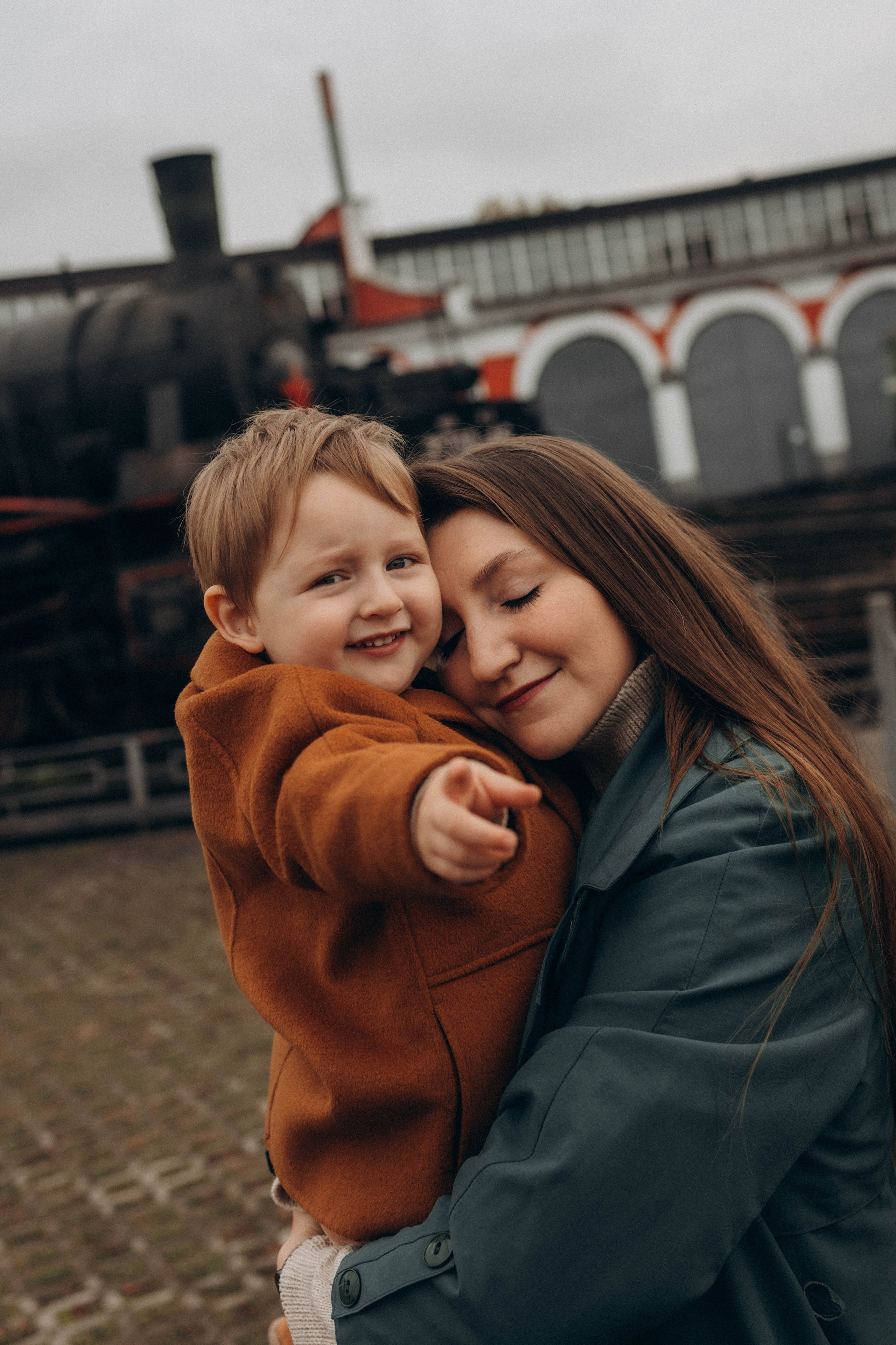 Любовь и паровозы. Семейный и женский фотограф в Москве Коновалова Олеся