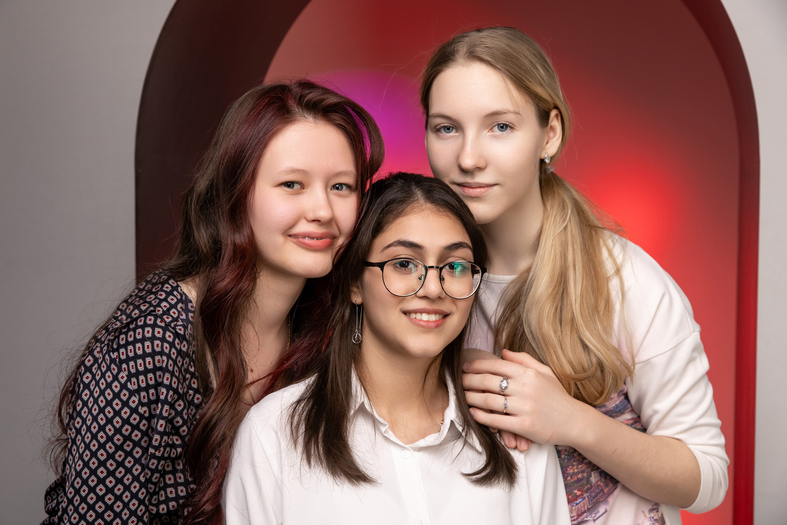 Фотосессия с цветным светом. Выпускные альбомы Евгении Виноградовой г. Липецк