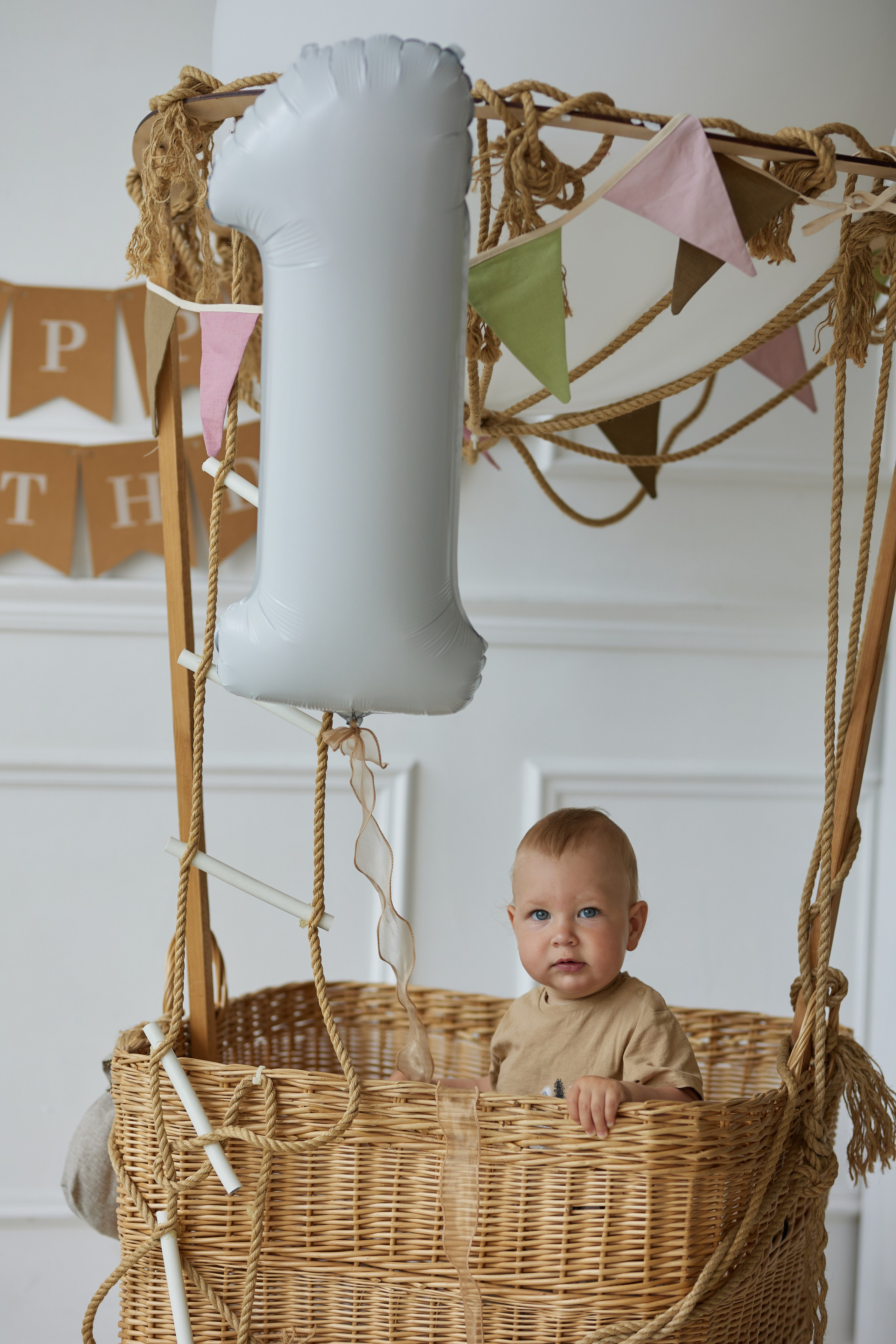 Вове годик. Семейный и детский фотограф в Москве Шарапова Ирина