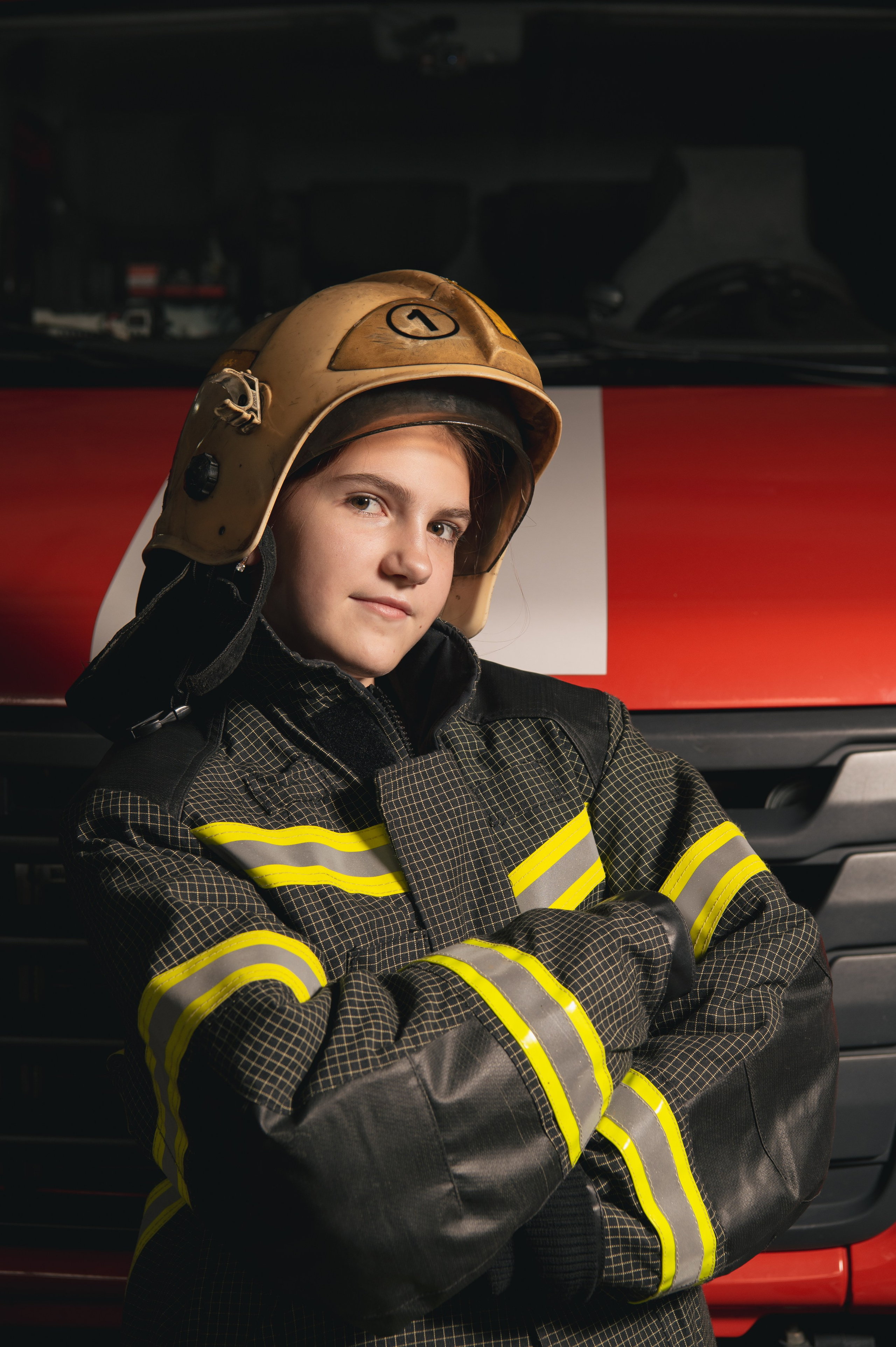 Дети пожарные. Детский фотограф в Новокузнецке Николай Чекалин