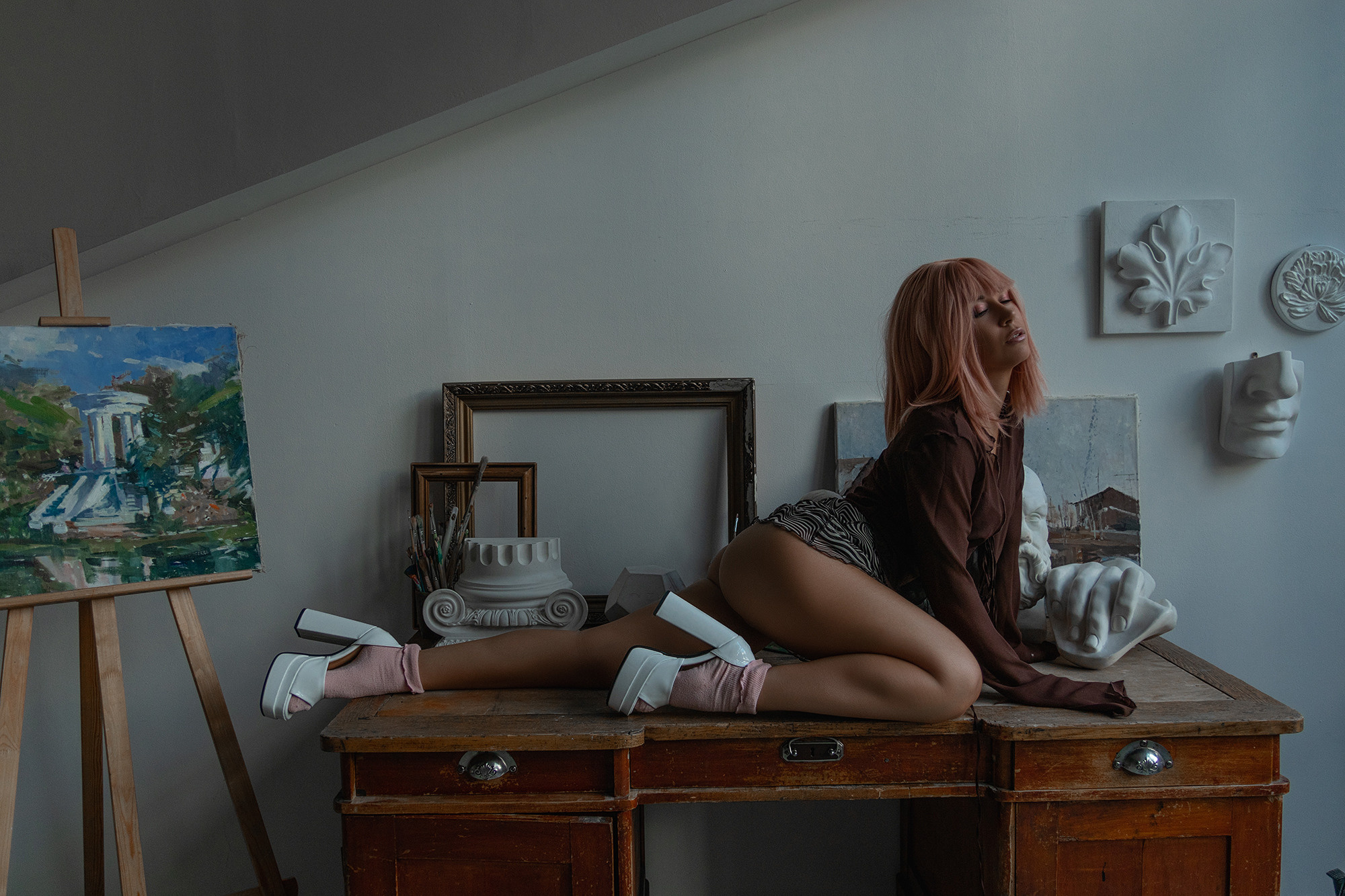 В мастерской. Валентина Похомова — профессиональный фотограф в Екатеринбурге