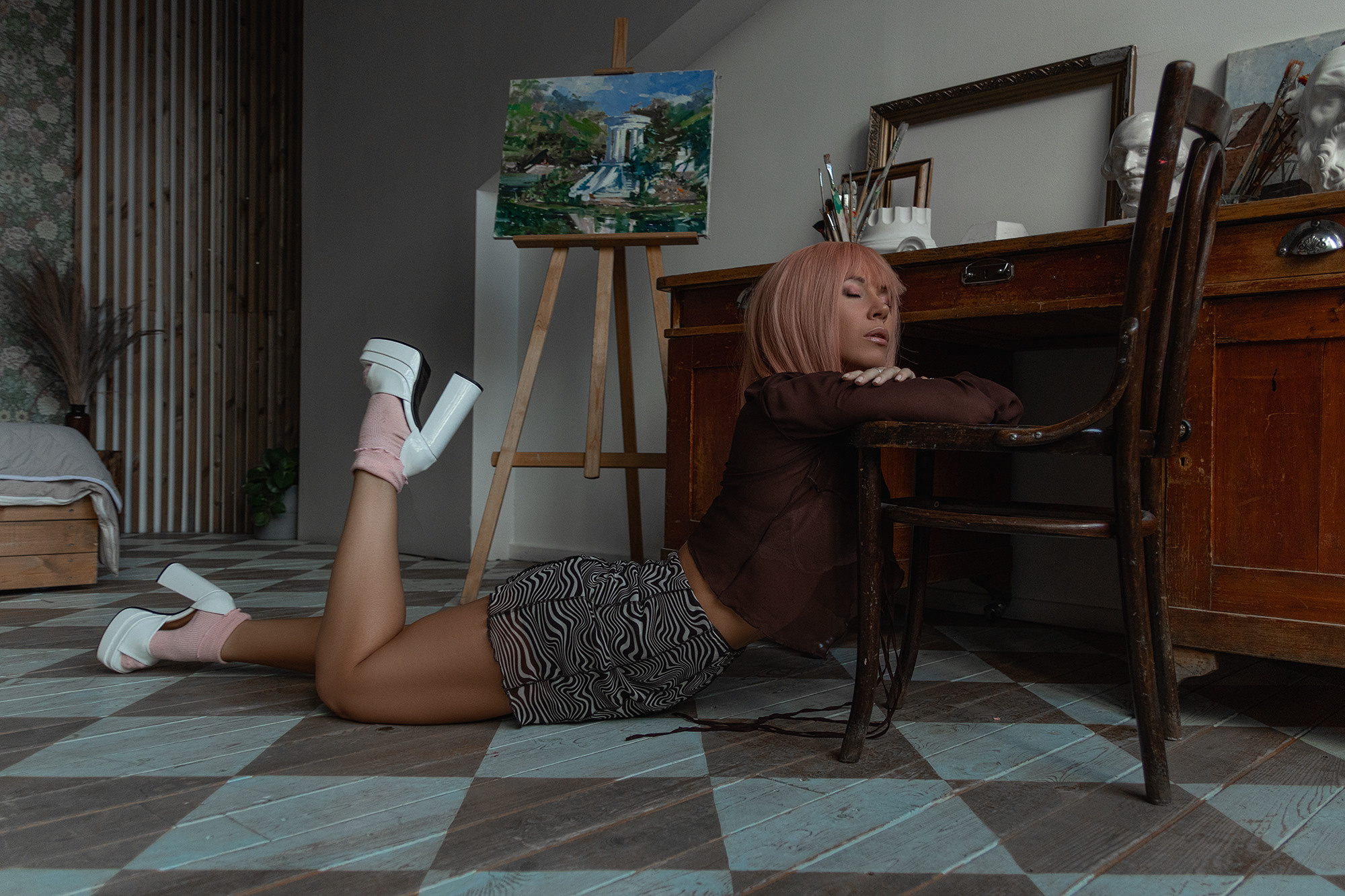 В мастерской. Валентина Похомова — профессиональный фотограф в Екатеринбурге