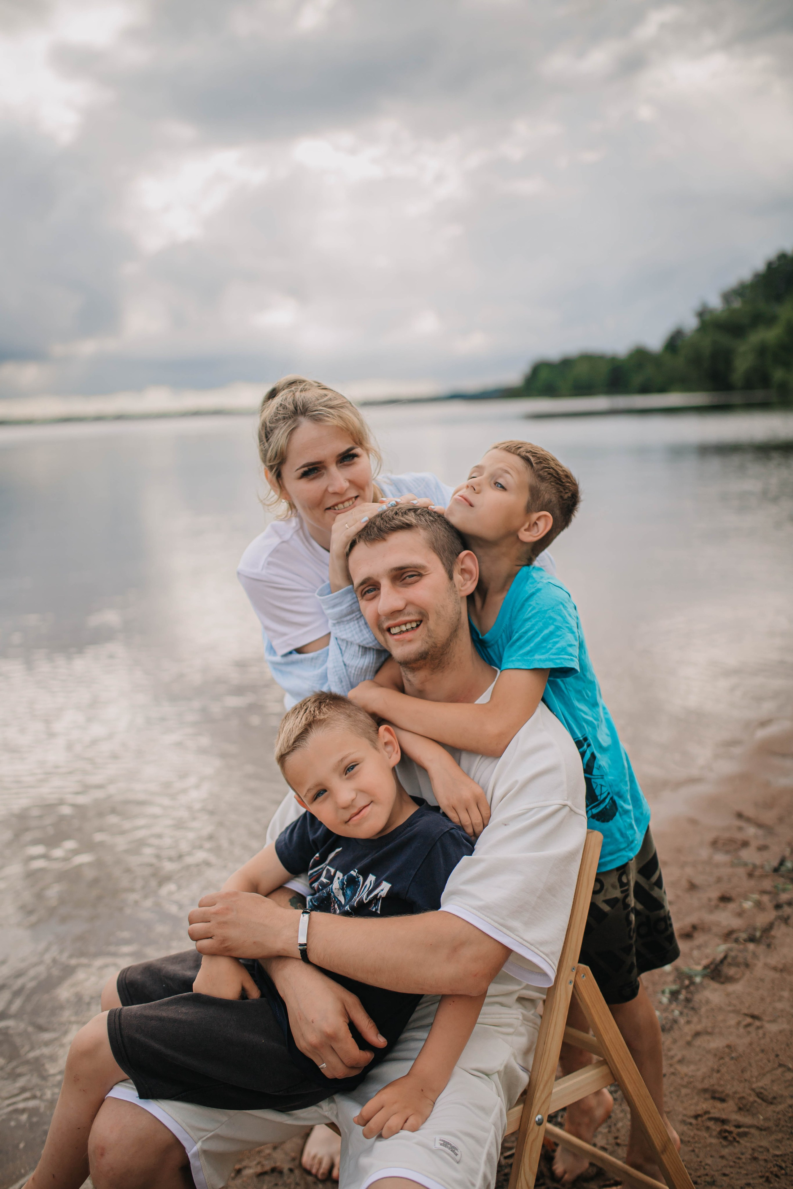 Семья. Фотограф Дарья Маташкова