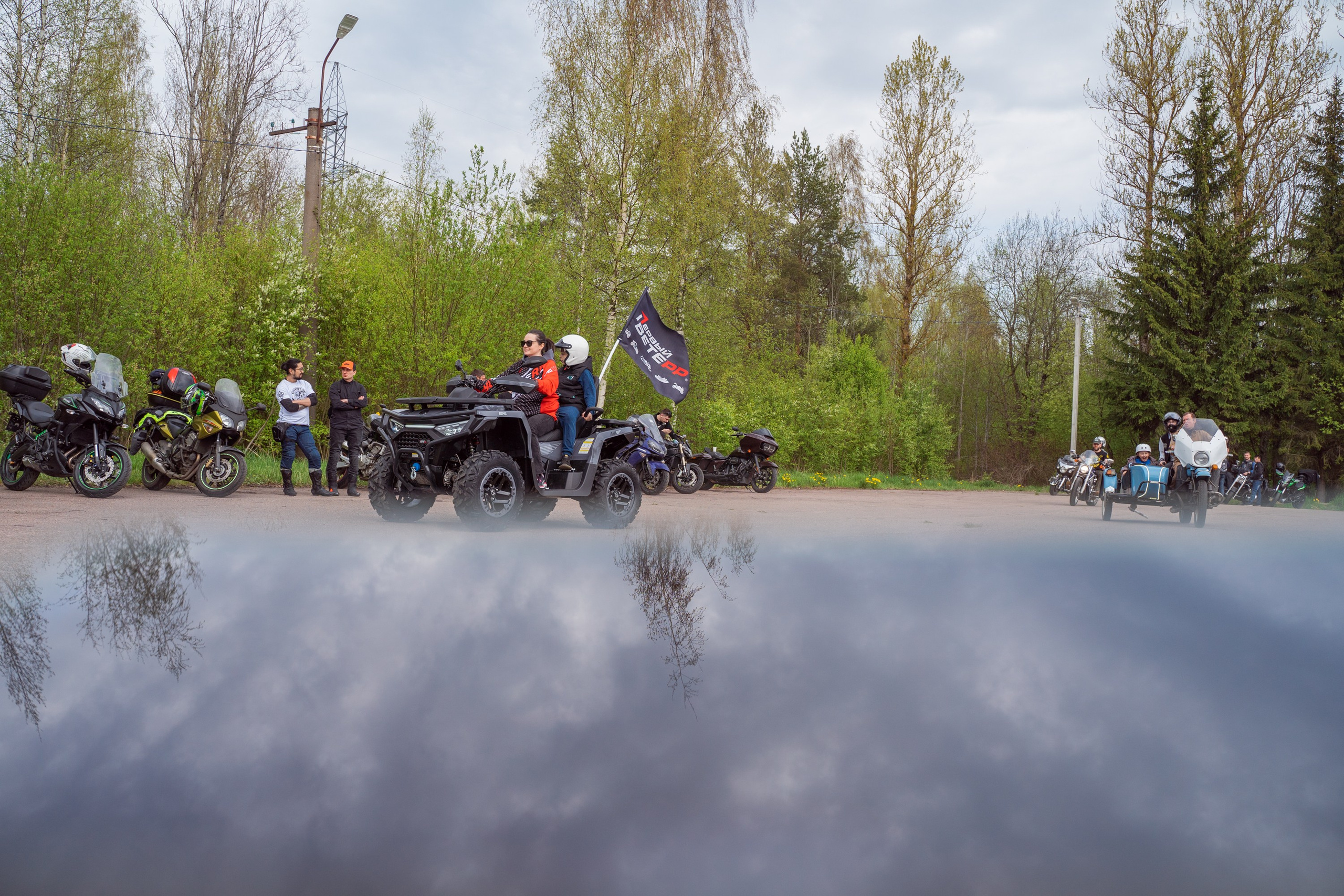 Мотоциклы —репортажная фотосъемка в Санкт-Петербурге. Свадебный, семейный, портретный, репортажный фотограф в Санкт-Петербурге
