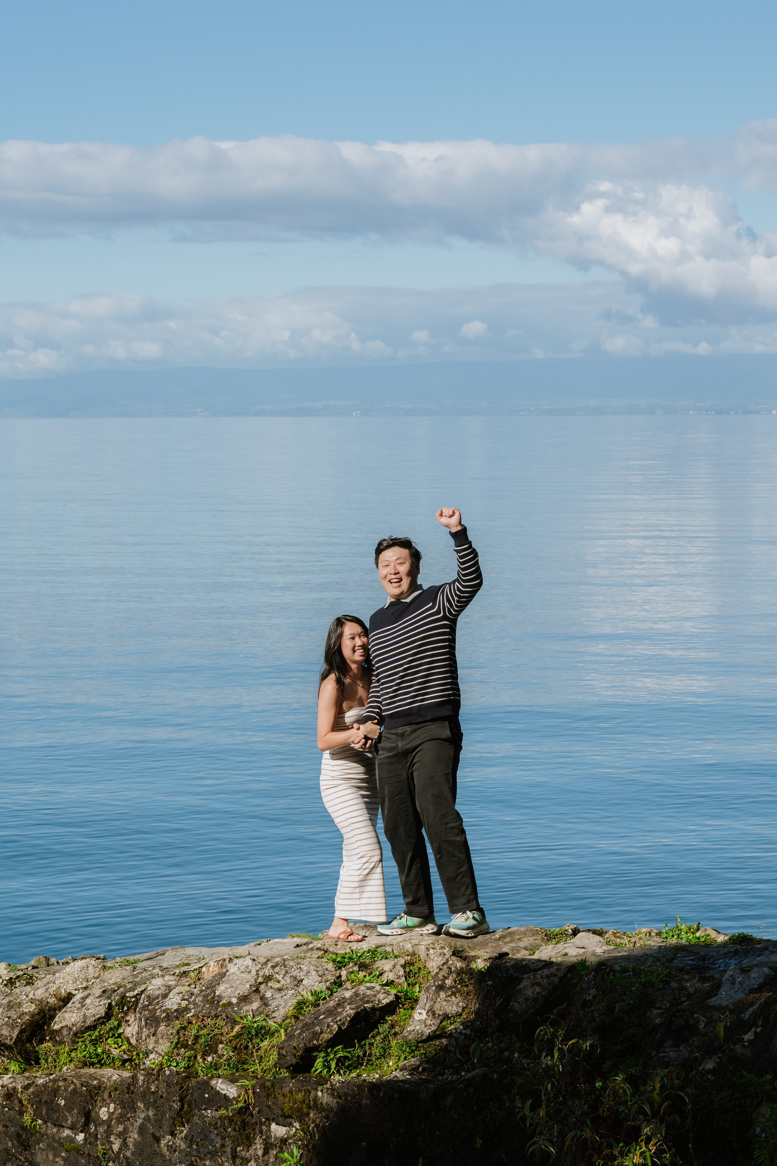 Stephanie & Dominick | Proposal Montreux. Профессиональный свадебный фотограф в Женеве и Швейцарии | Таня Вовчецкая
