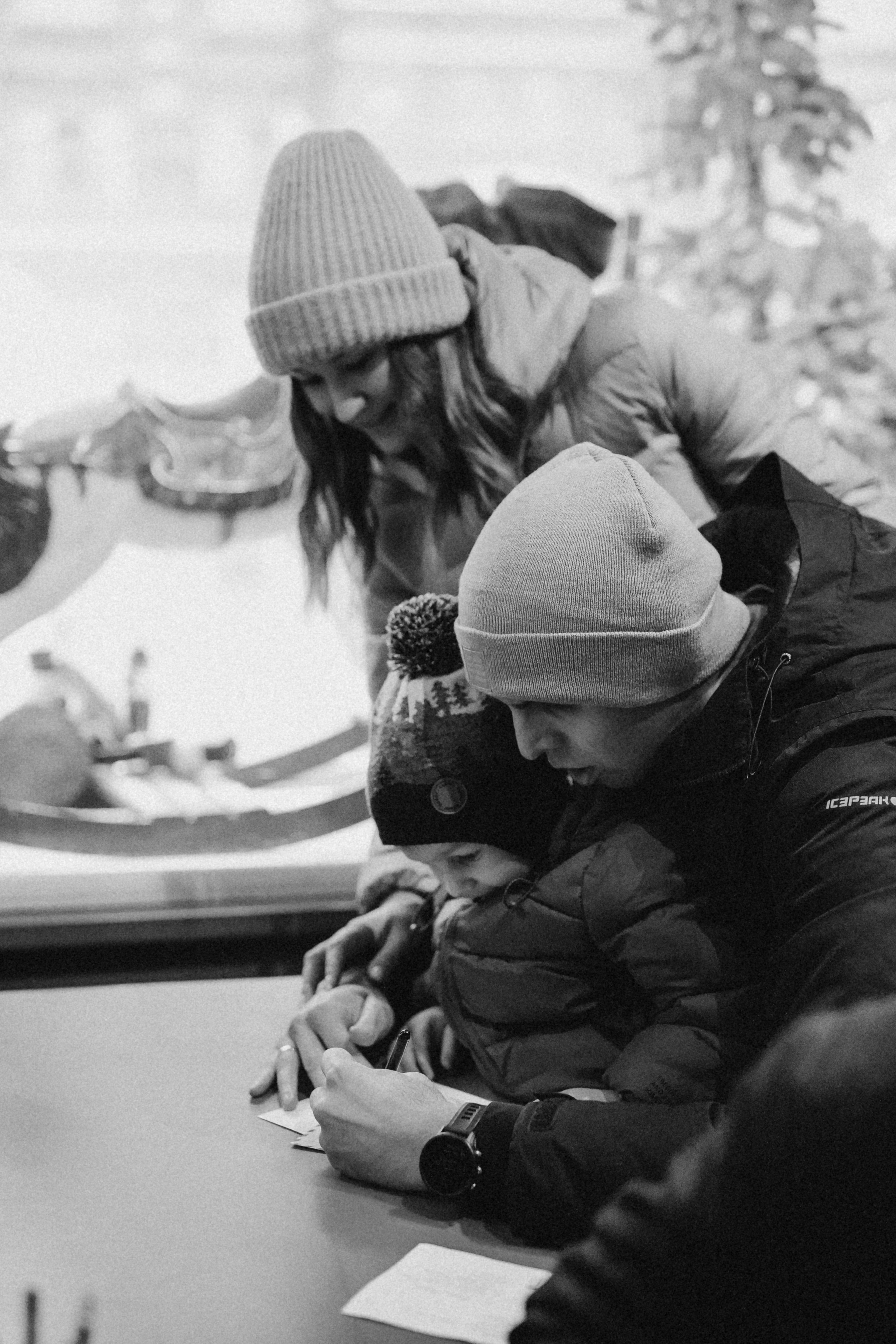 Прогулка по новогодней Москве для Юли, Жени и Вани. Фотограф Наталья Колганова