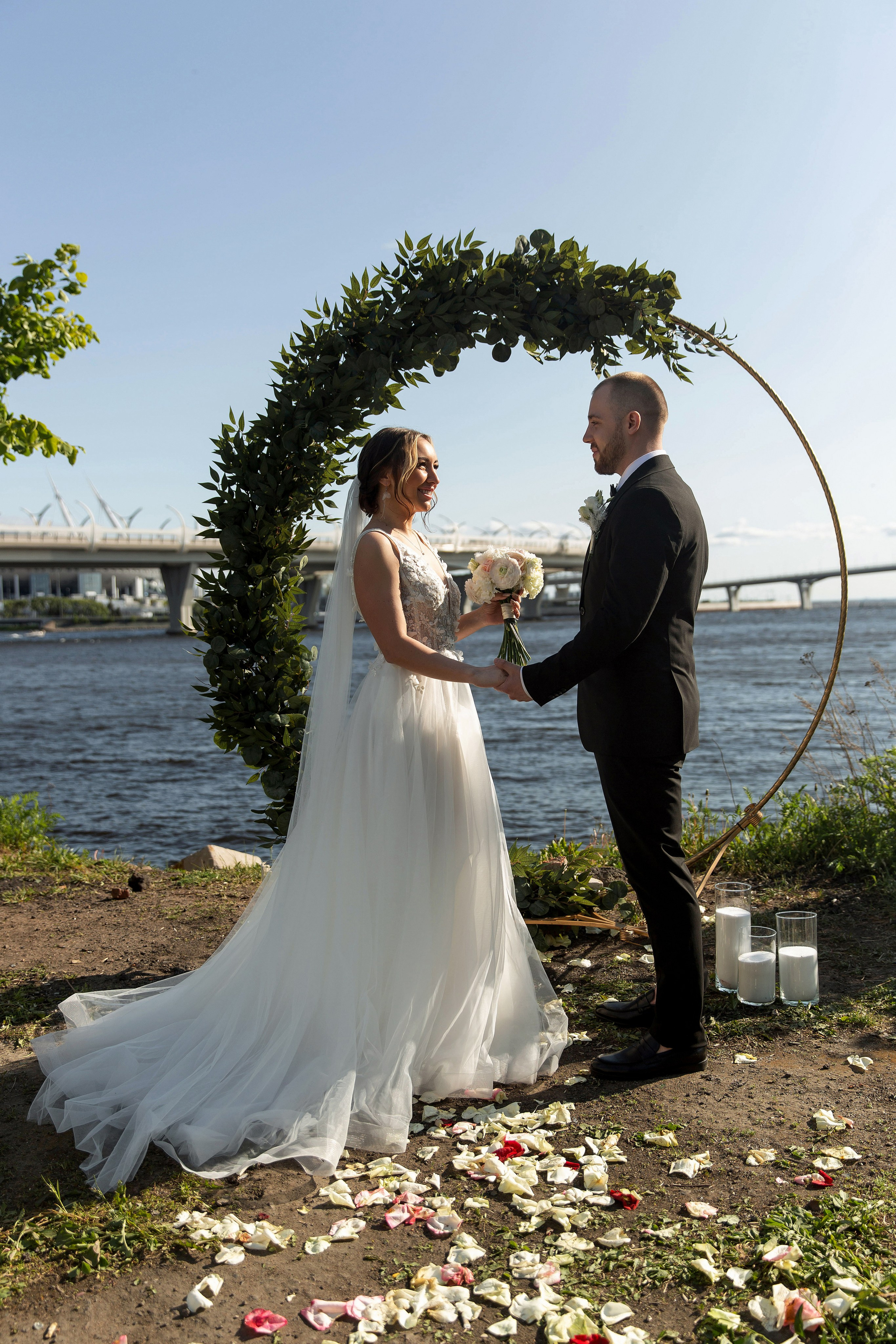 Свадебная фотосессия Дианы и Олега. Свадебный и портретный фотограф в Санкт-Петербурге Надежда Чечулина