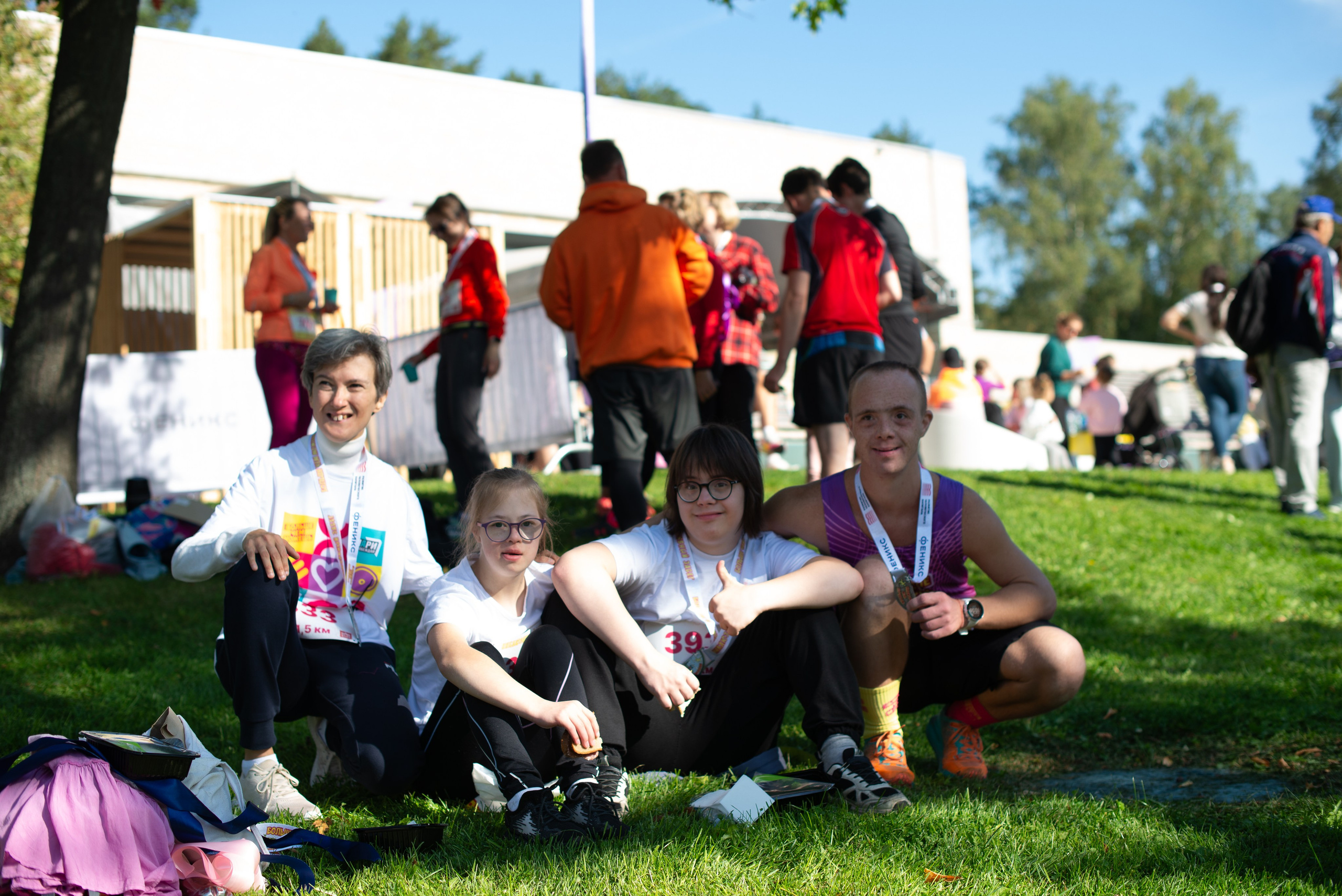 Инклюзивный забег ВДНХ Феникс Больше Чем Можешь. Victoria Radjevna Репортажный Фотограф — Видеограф Москва • Санкт-Петербург