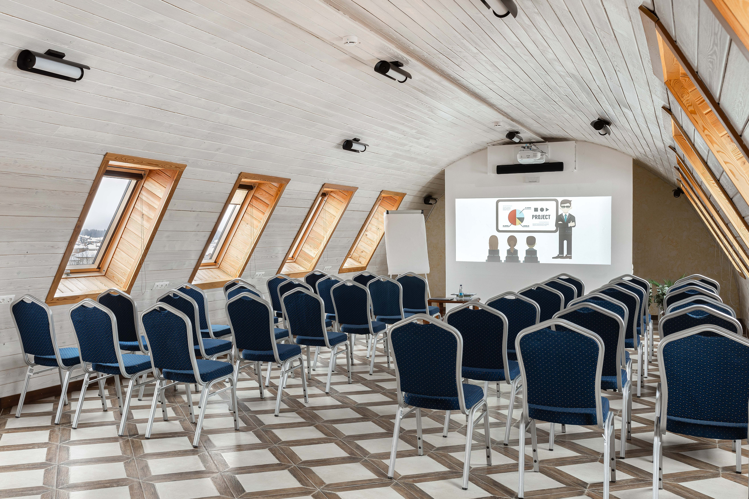 Территория клубного отеля в Подмосковье. Интерьерный фотограф в Москве