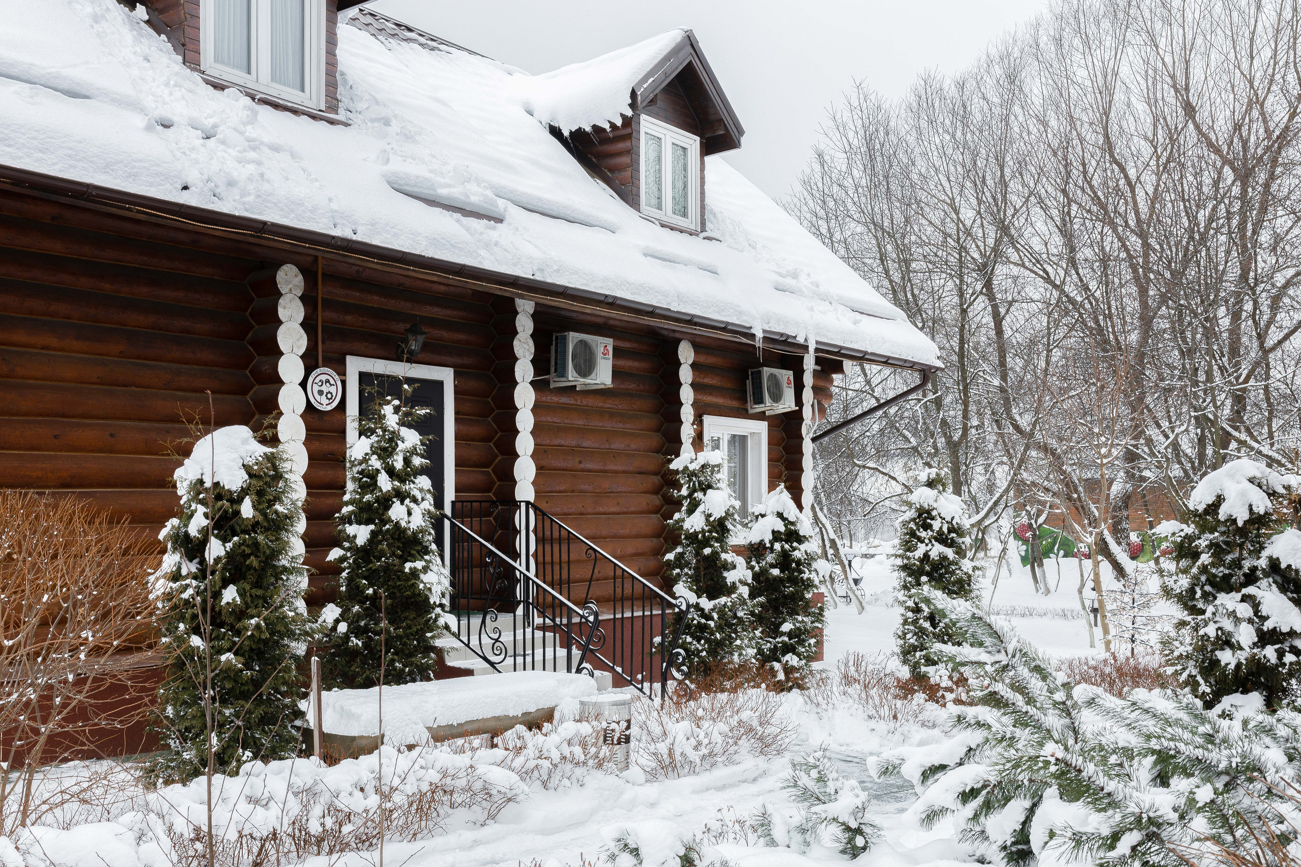 Территория клубного отеля в Подмосковье. Интерьерный фотограф в Москве