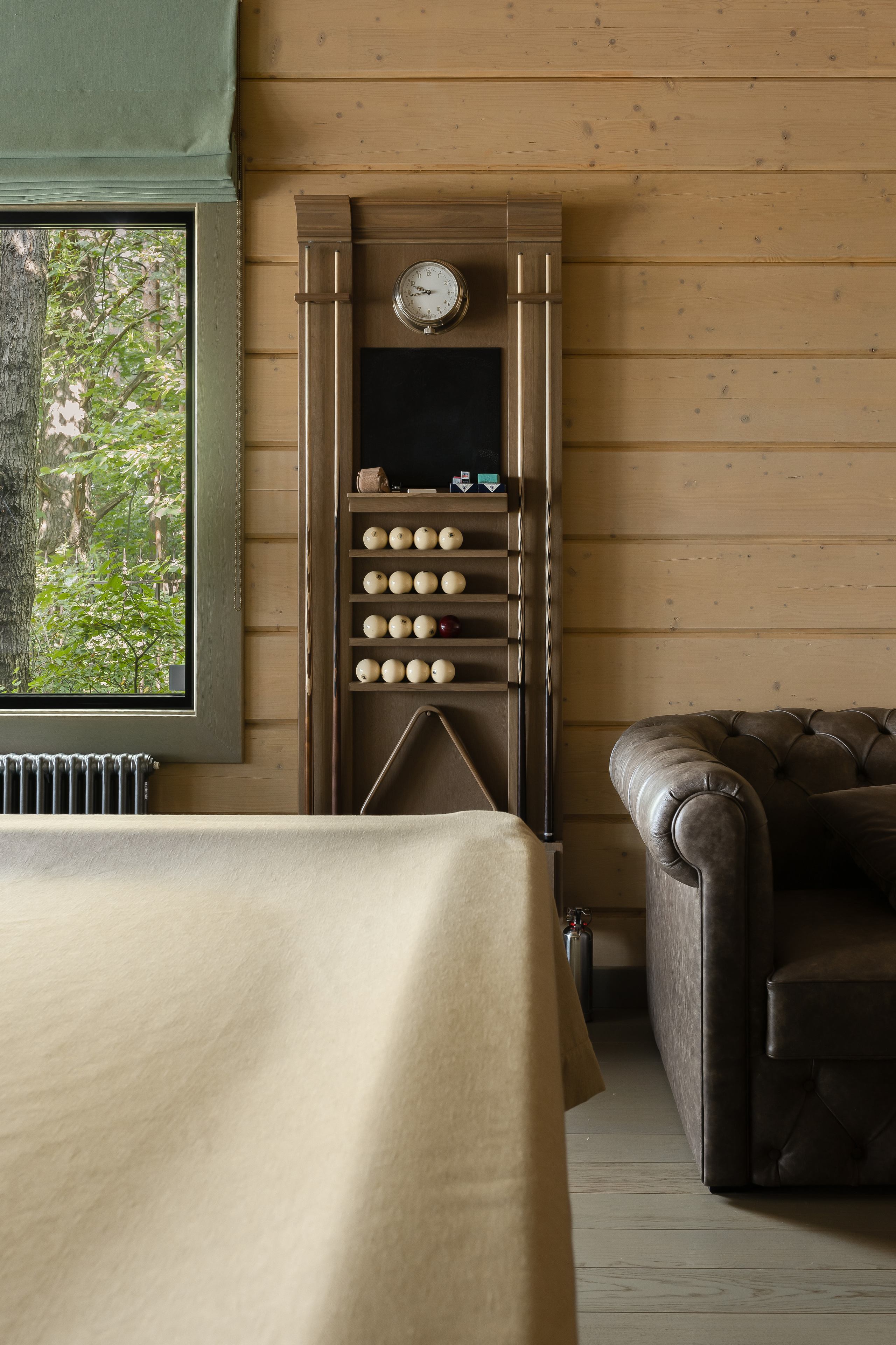 Загородный деревянный дом для спокойного отдыха. Интерьерный фотограф в Москве