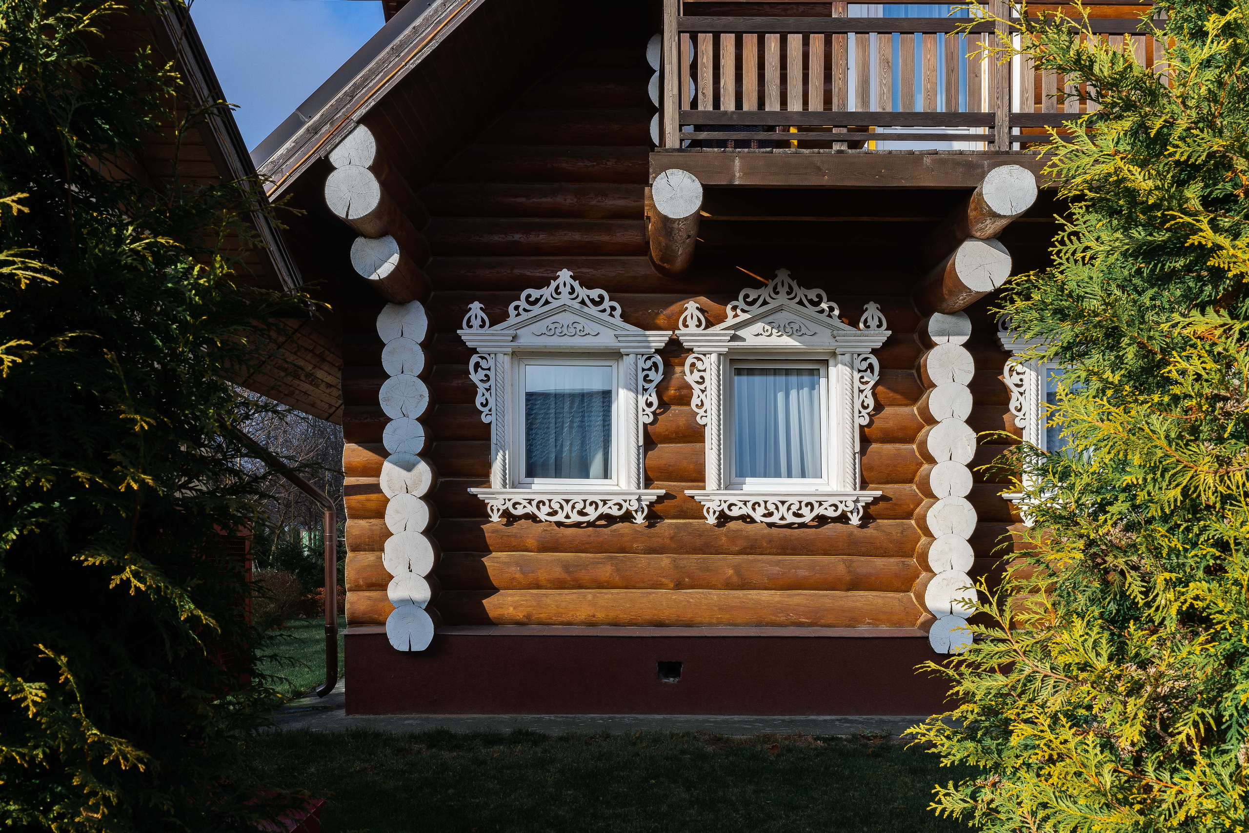 Территория клубного отеля в Подмосковье. Интерьерный фотограф в Москве