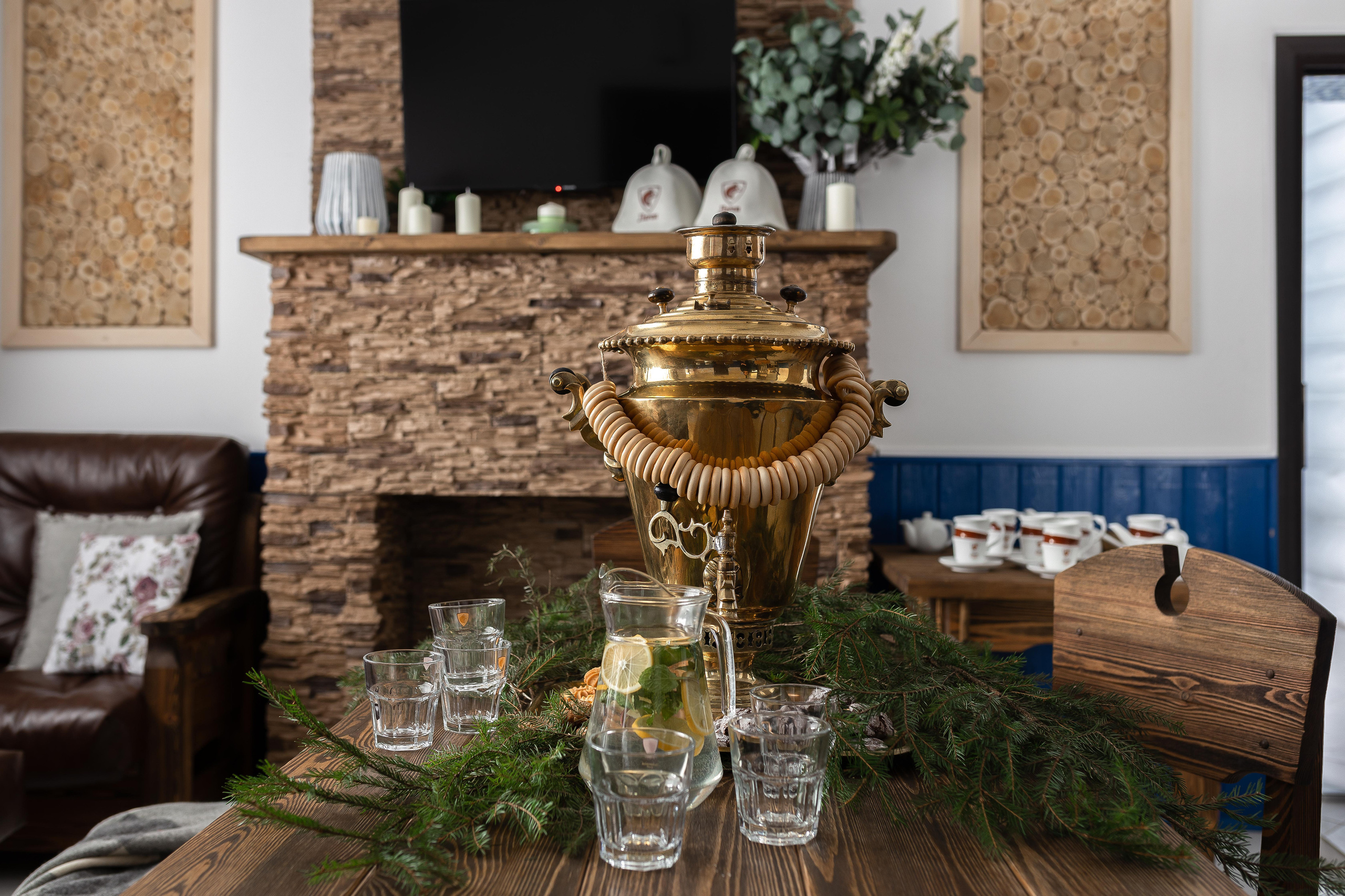 Территория клубного отеля в Подмосковье. Интерьерный фотограф в Москве