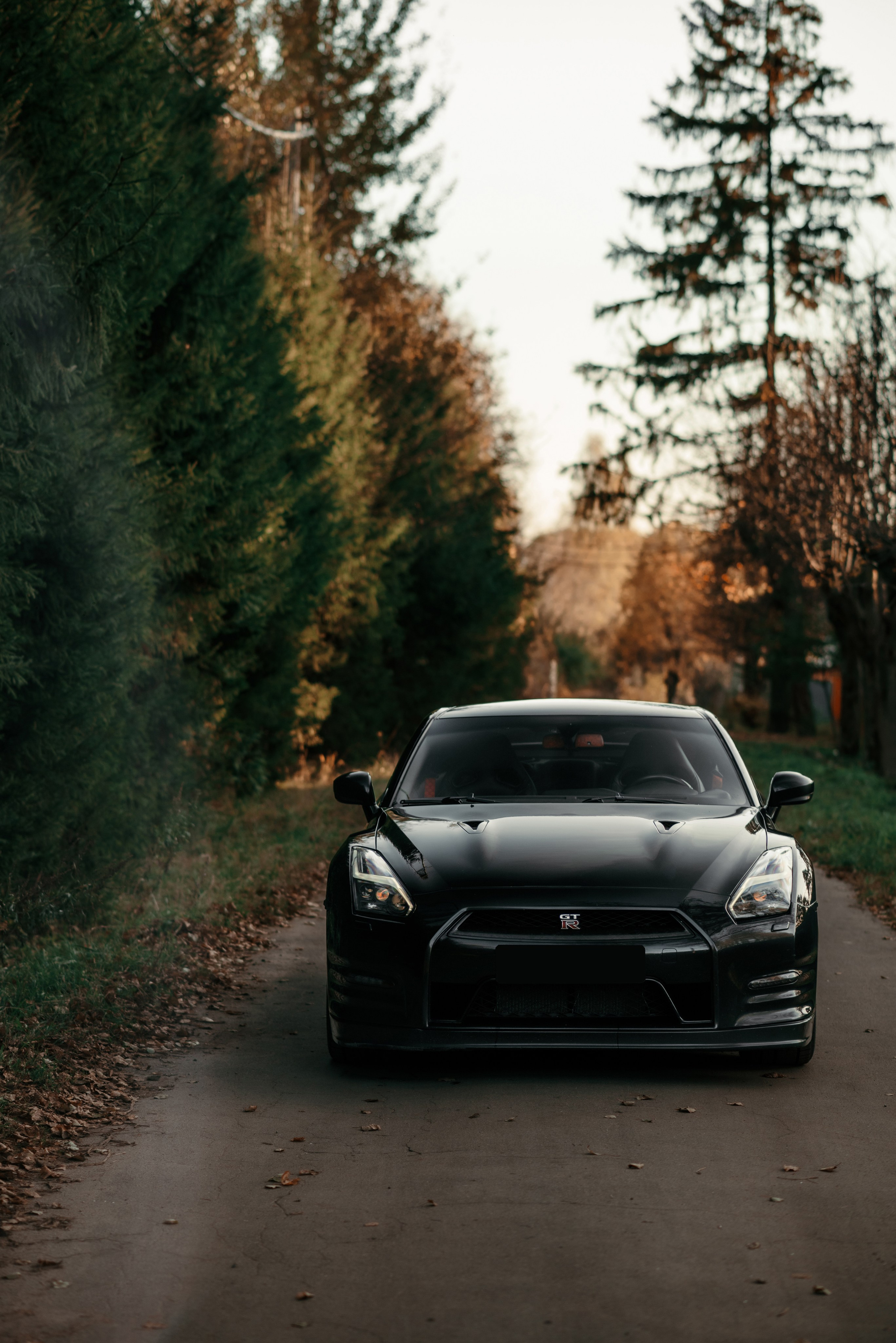 Nissan GT-R35 autumn vibe. DeLorein