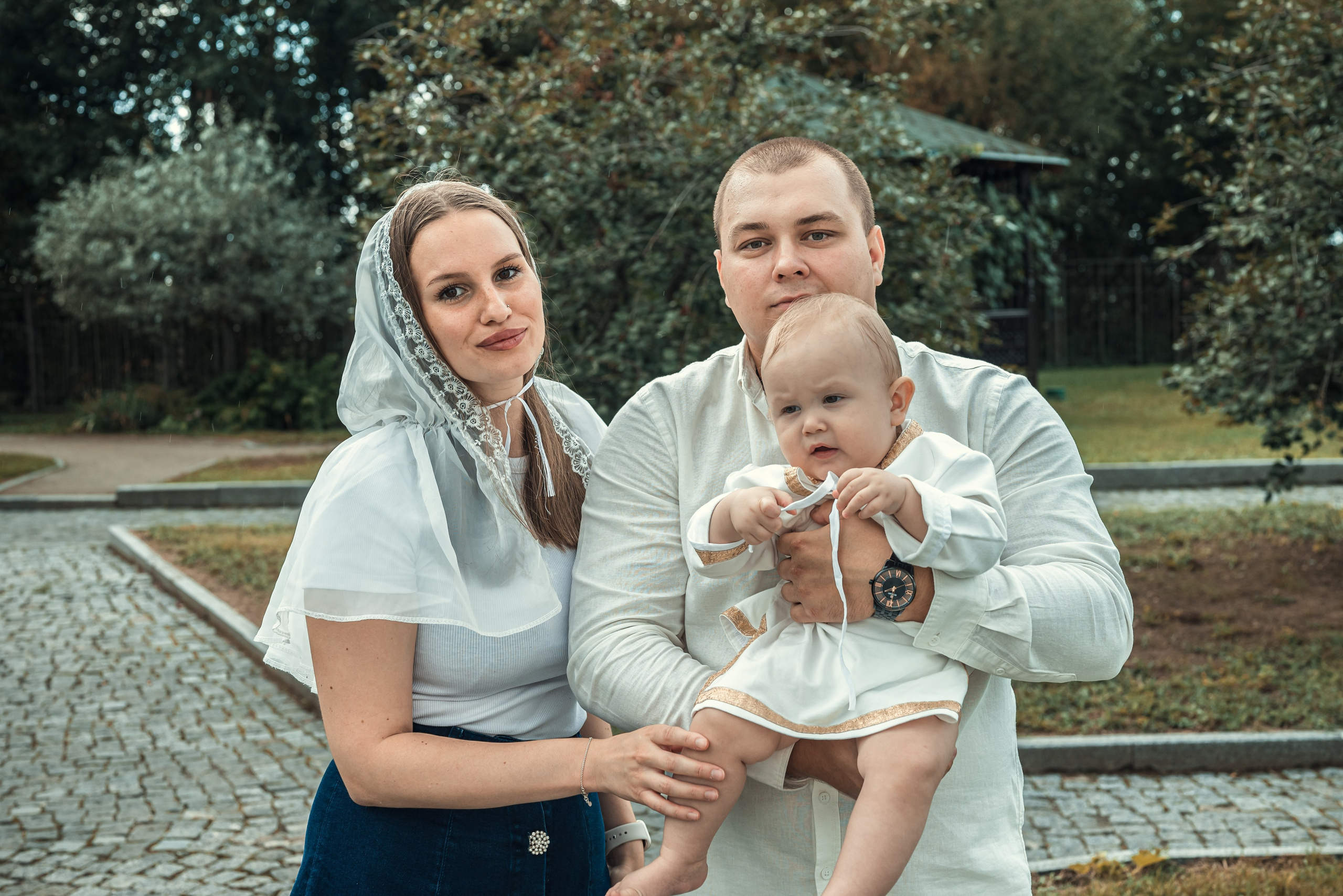 Крещение Александра. Семейный и детский фотограф Москва