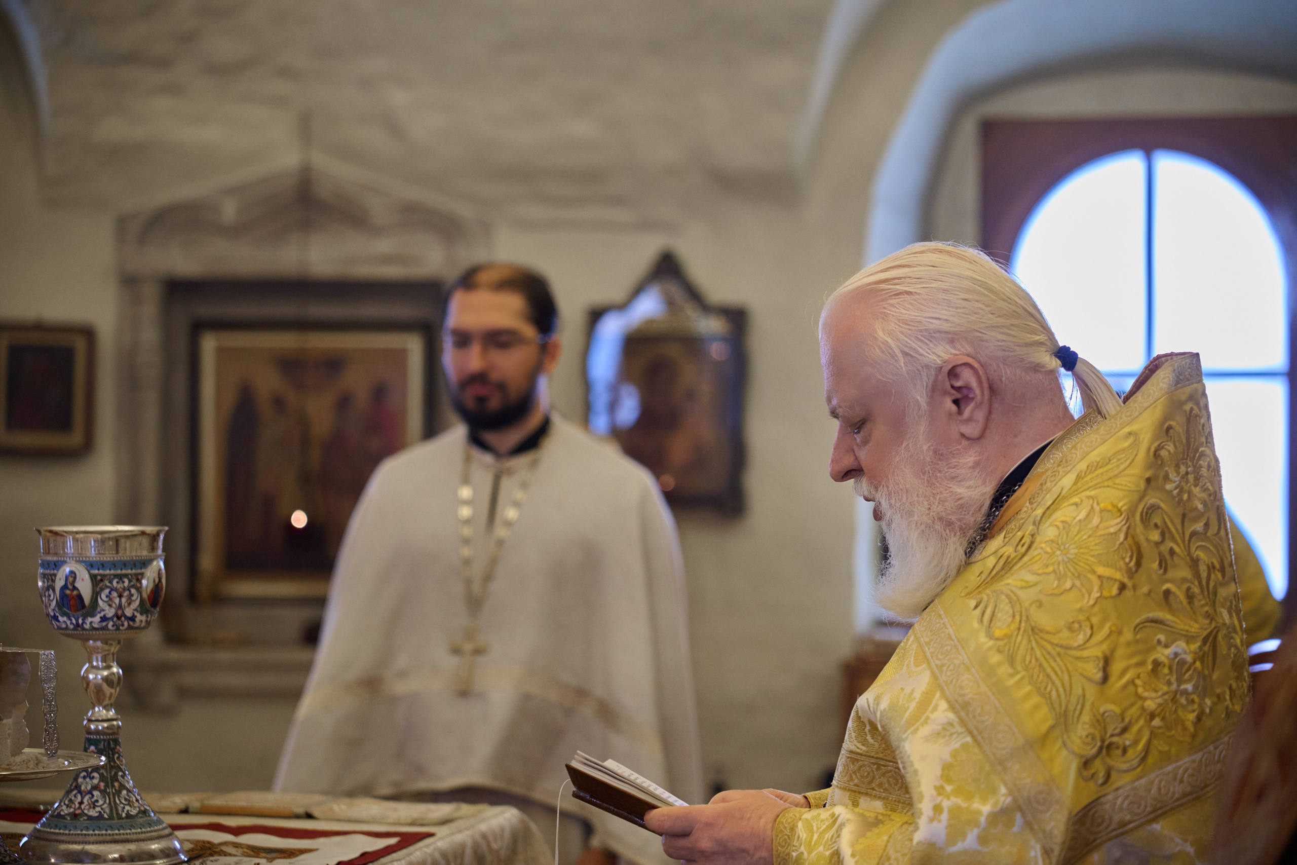 Литургия на китайском языке. Фотограф в Москве