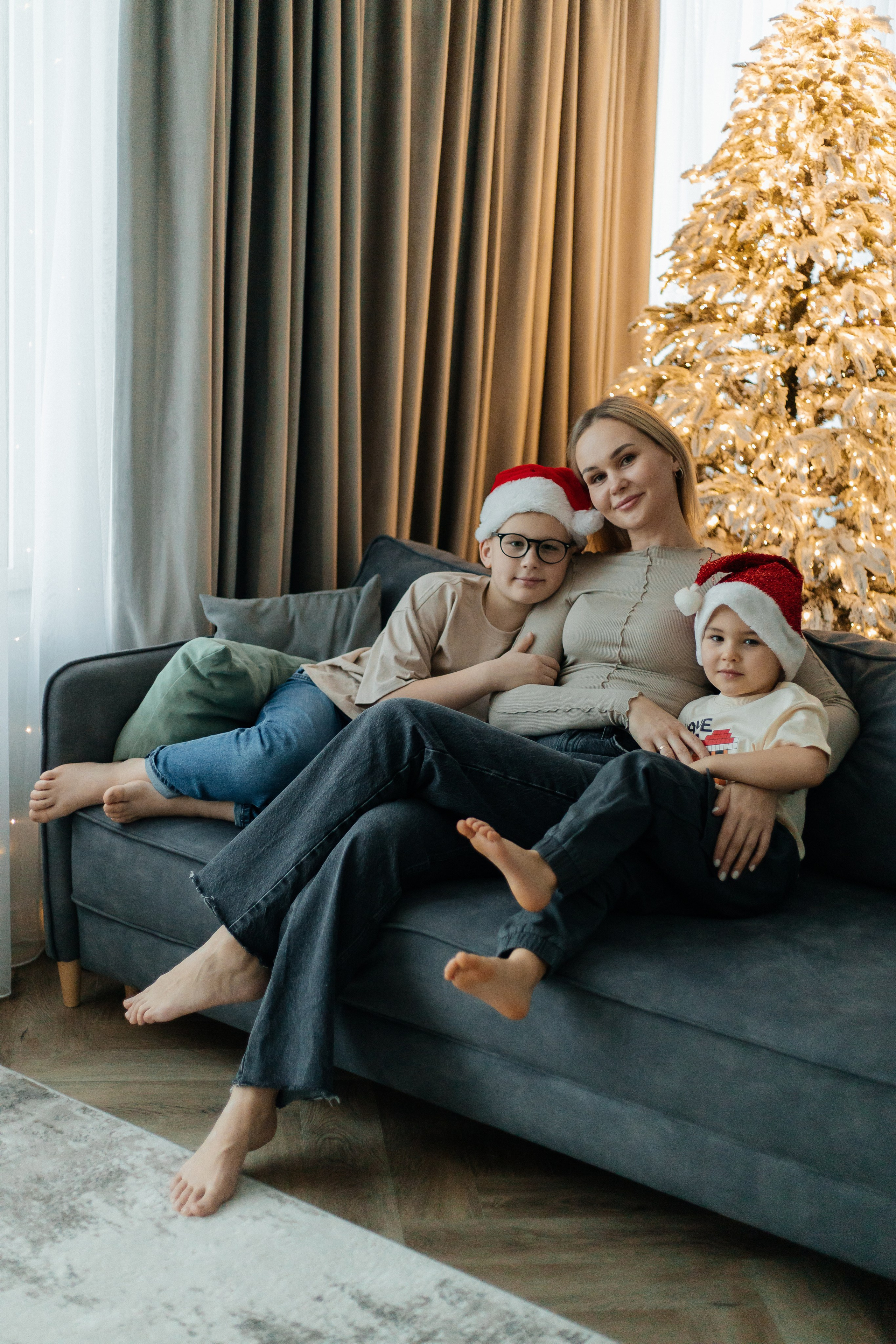 Под Новый год. Семейный фотограф Москва