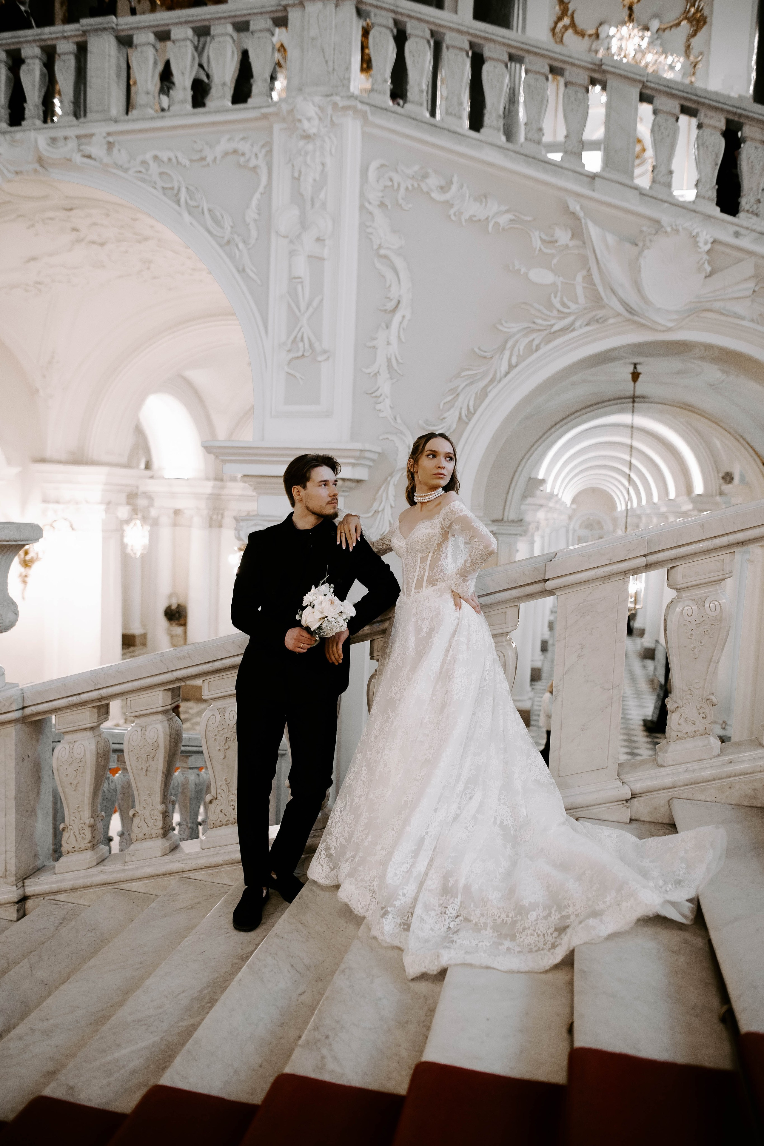 Ольга и Глеб / Эрмитаж. Фотограф Veronika Potaseva