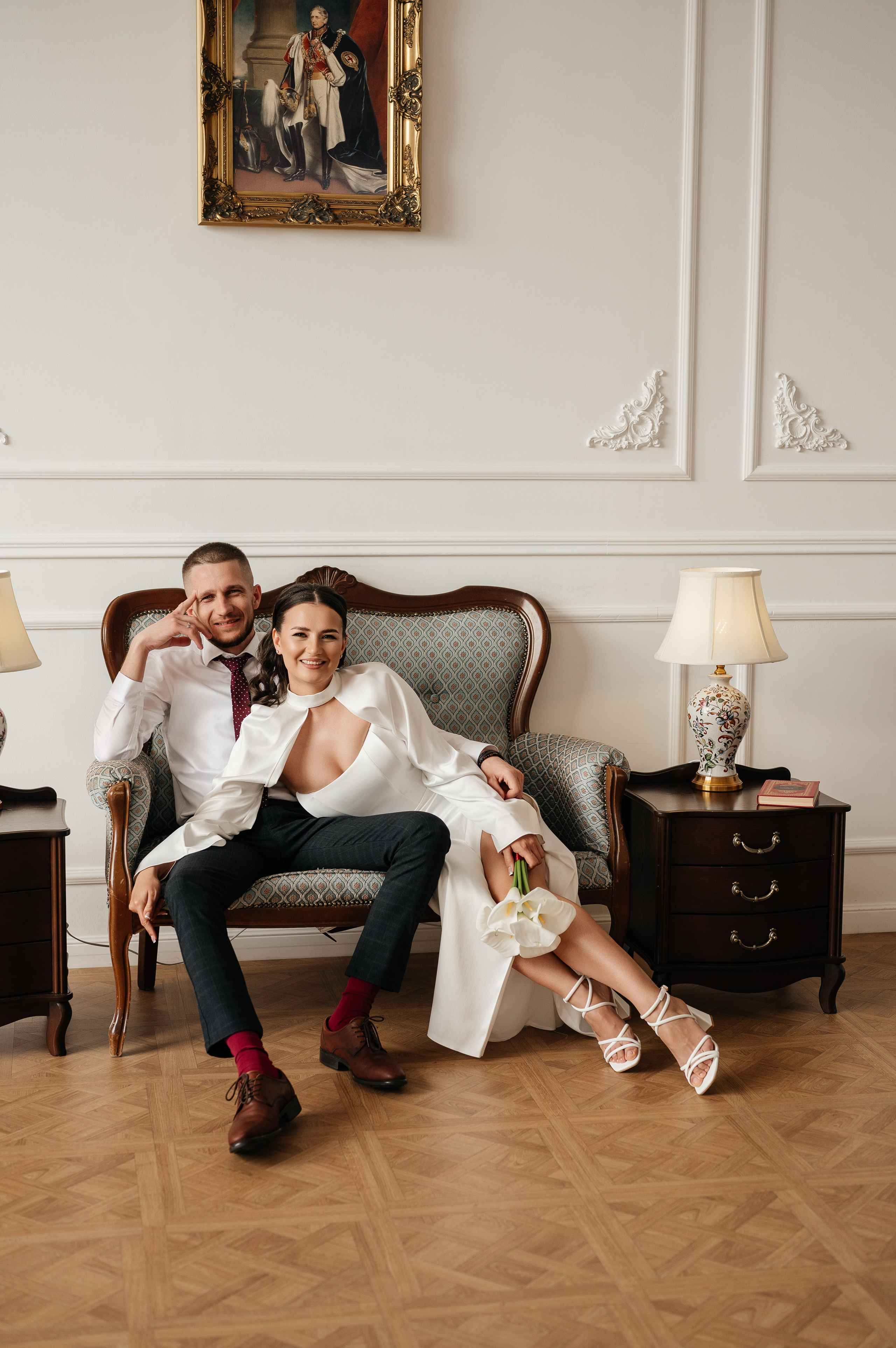 Свадебная фотосессия в студии. Свадебный и семейный фотограф в Краснодаре Алина Мельник