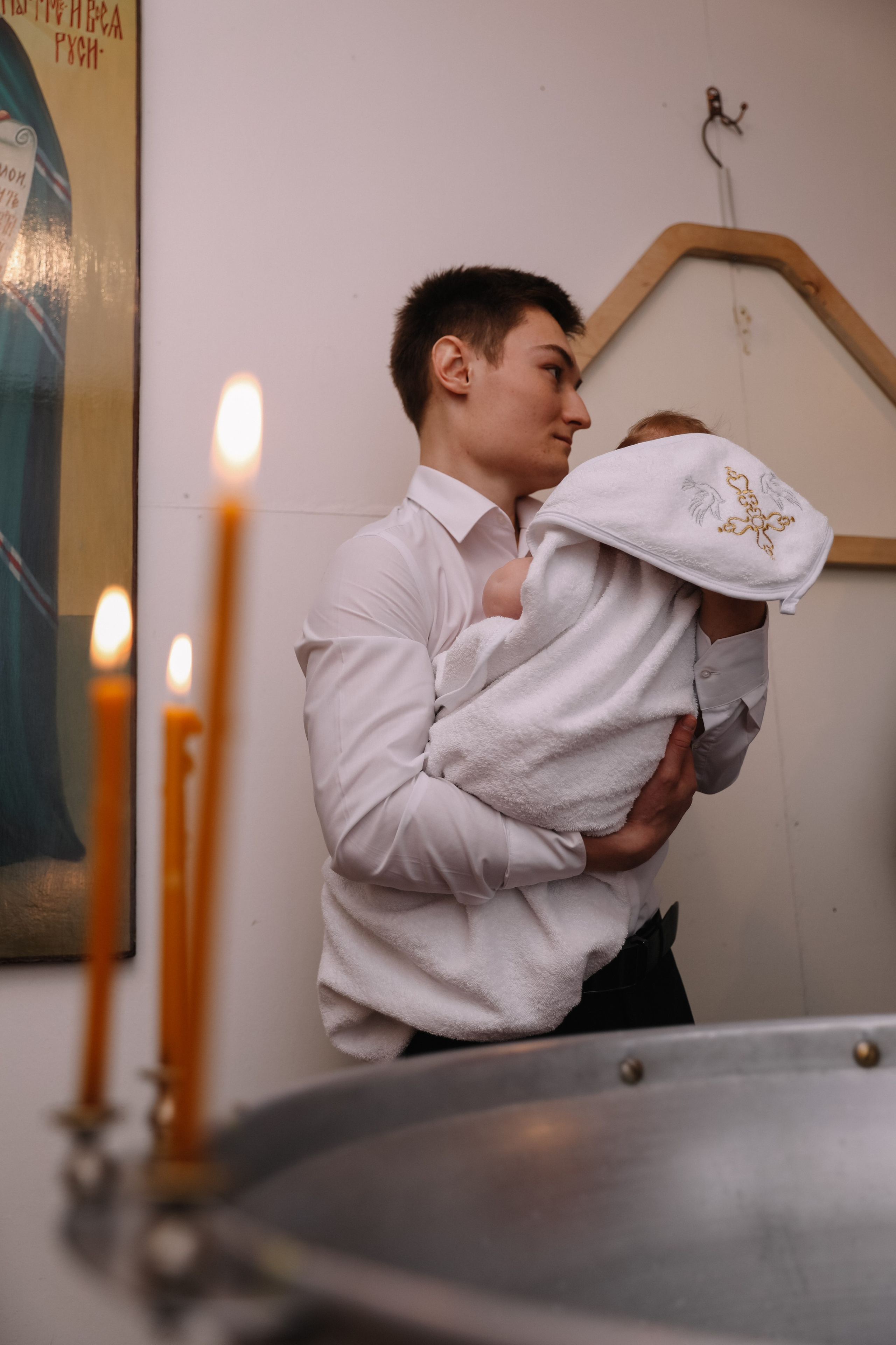 Таинство крещения Иоанна. Свадебный и семейный фотограф в городе Пенза, Саранск, Ковылкино