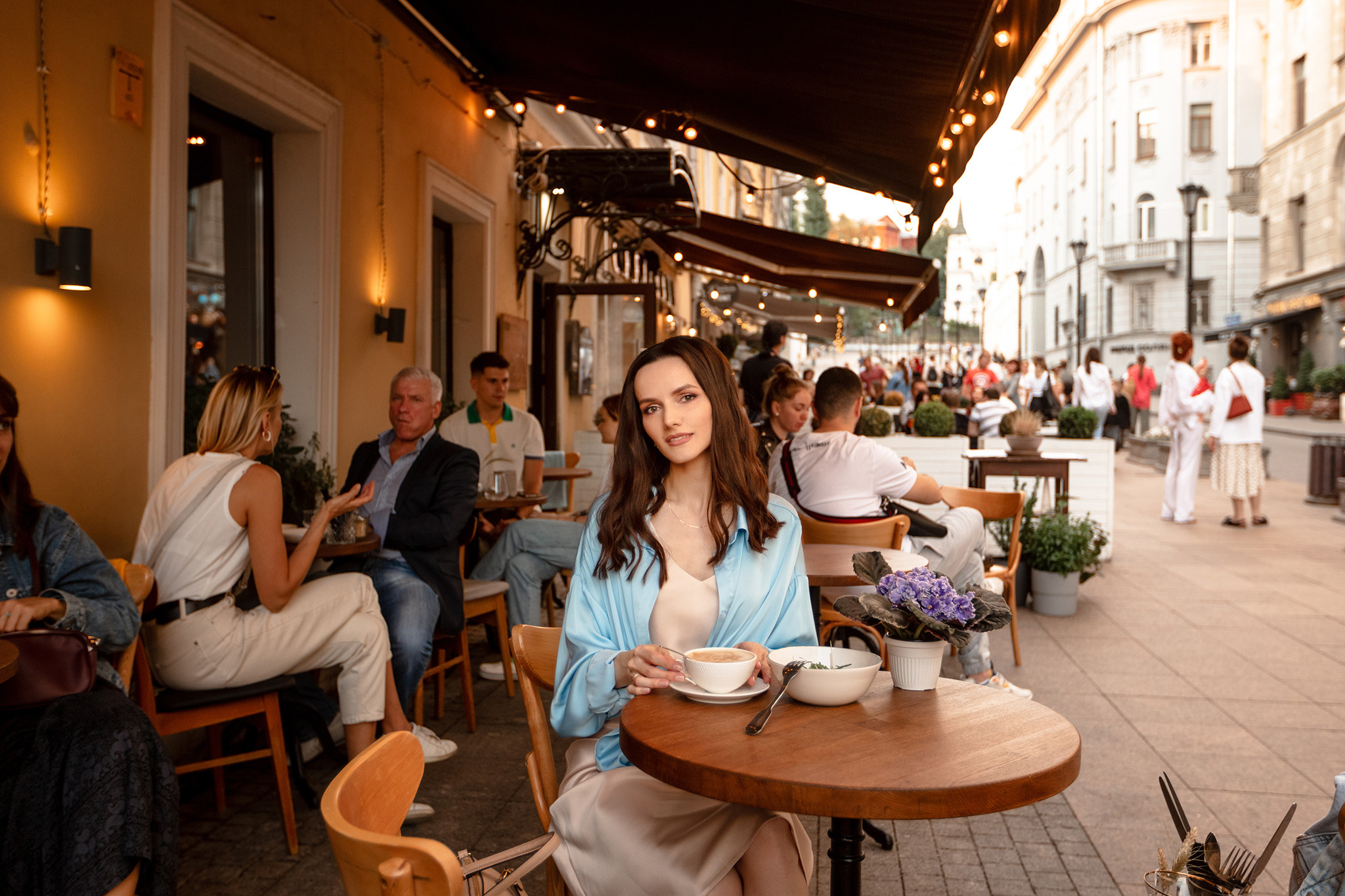Съемка для Татьяны. Бизнес: онлайн-магазин фиалок. Семейный фотограф в Москве Марина Петра