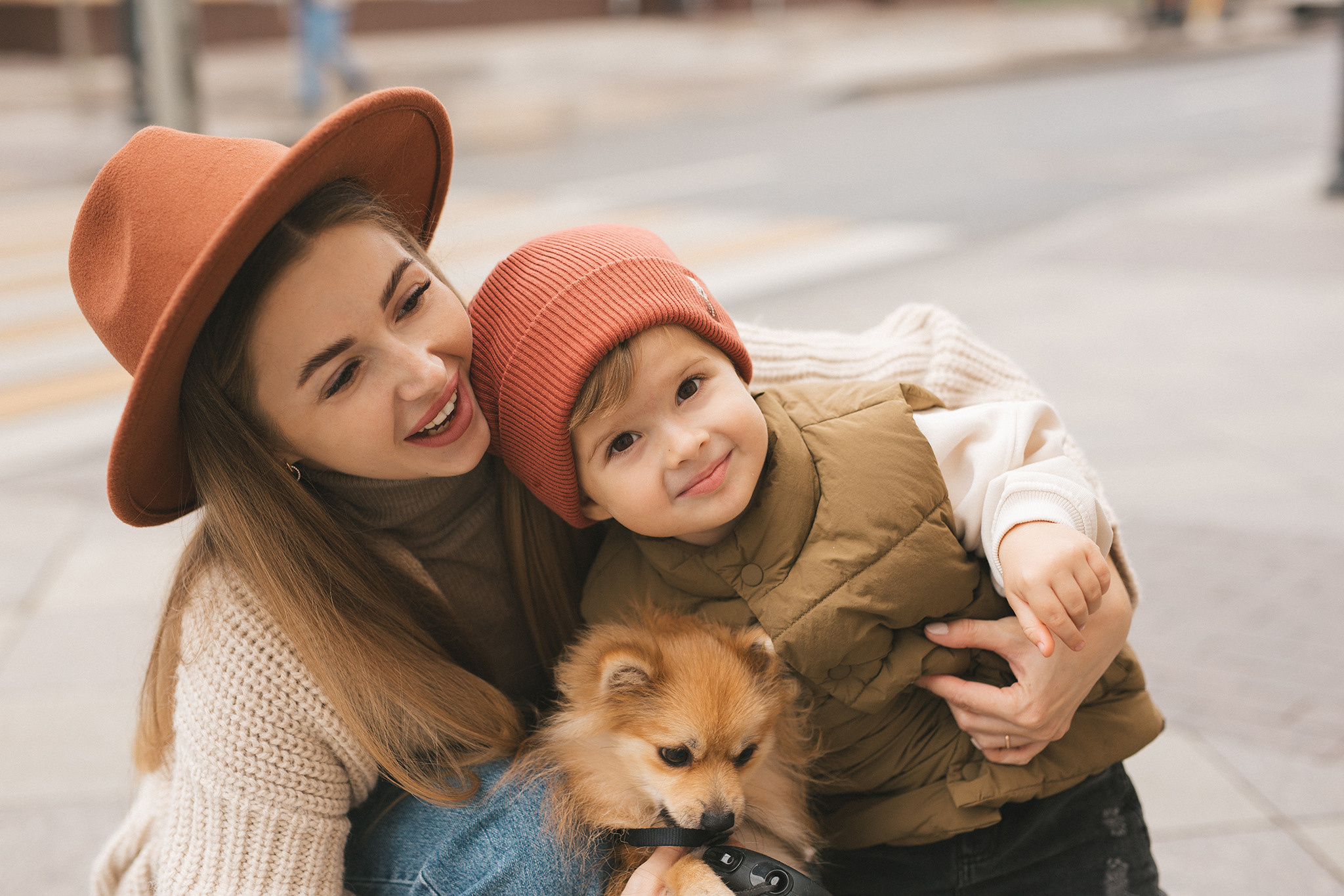 Маша и Мирон, городская прогулка. Семейный фотограф в Москве Марина Петра