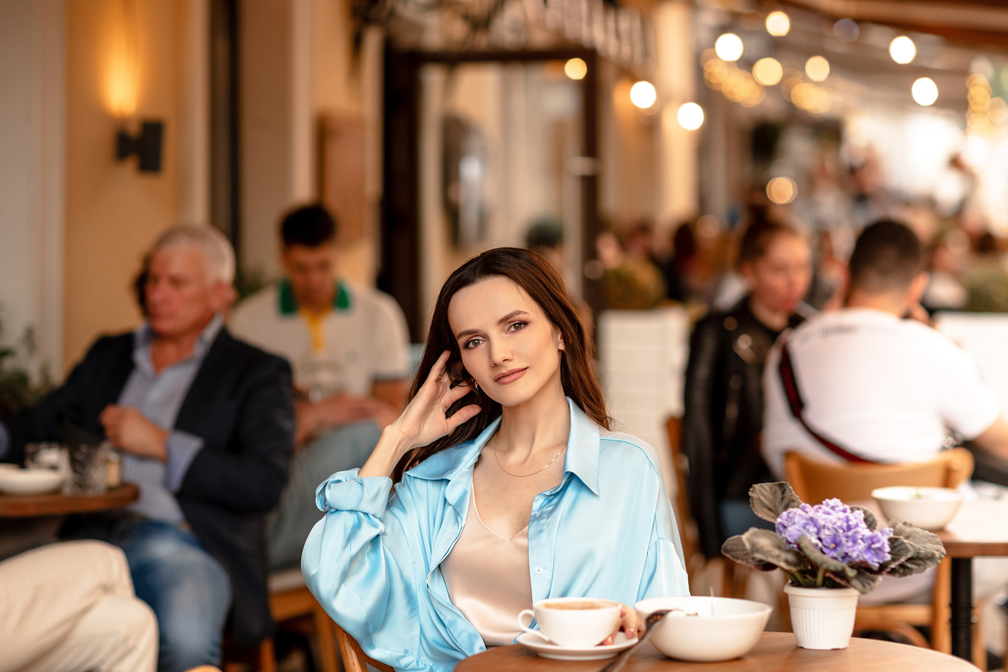Съемка для Татьяны. Бизнес: онлайн-магазин фиалок. Семейный фотограф в Москве Марина Петра