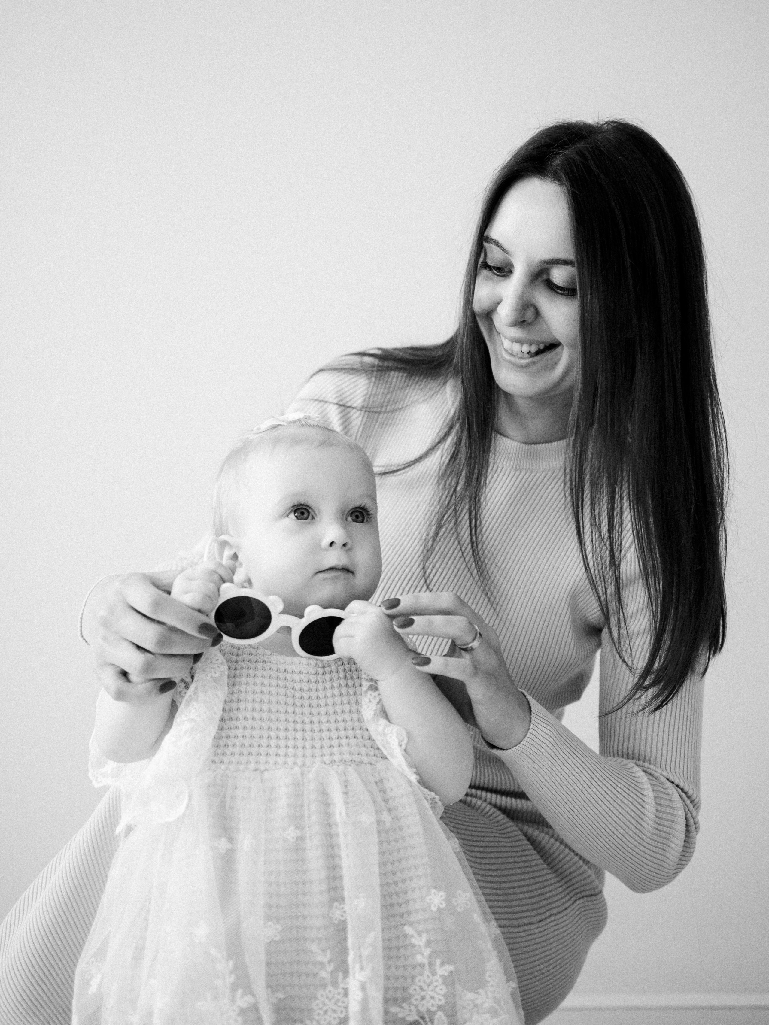 Vasilisa is 1 year old. Портретный фотограф Москва Белогорцев Сергей