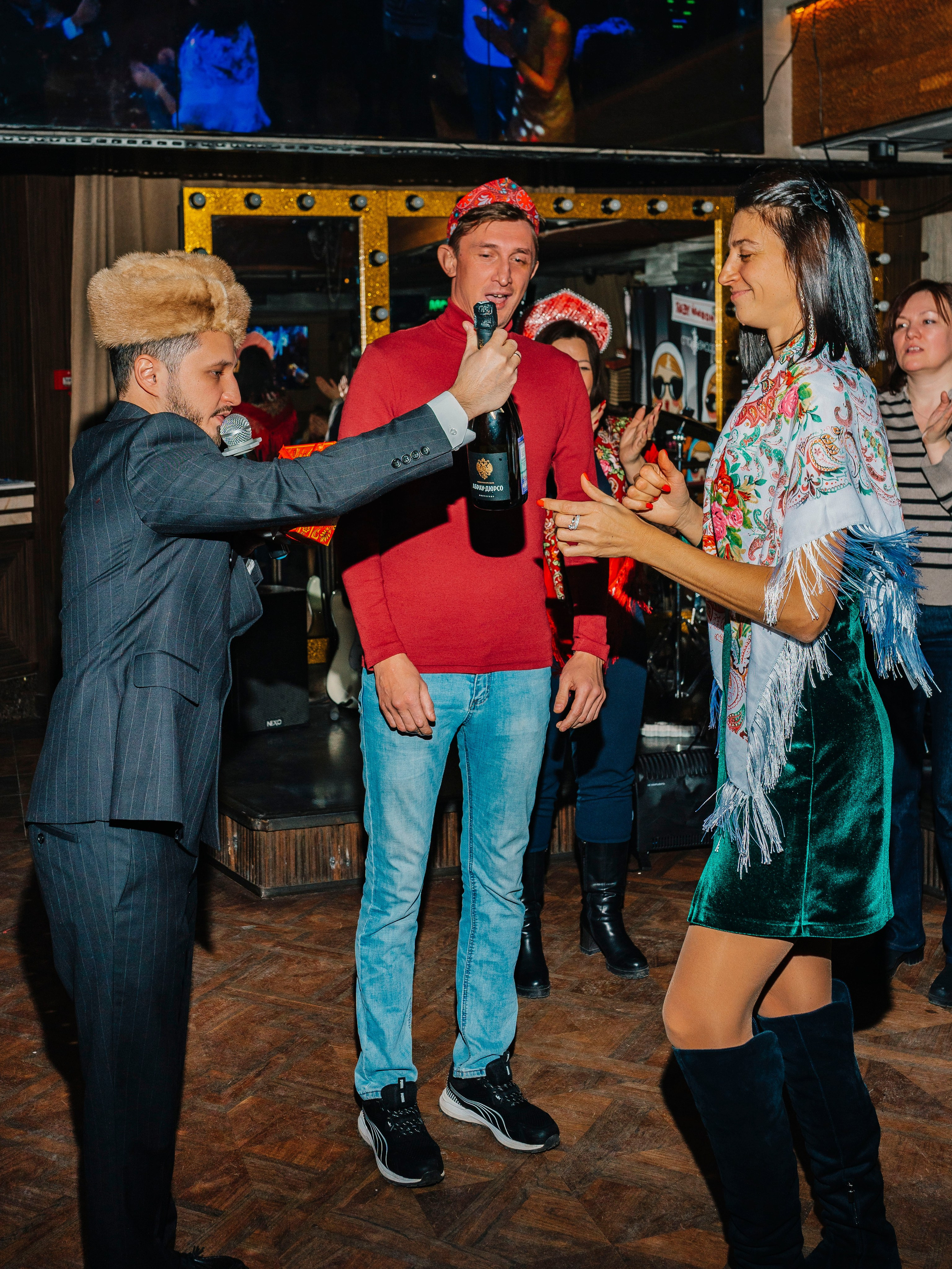 Russian новый Year. Портретный фотограф Москва Белогорцев Сергей